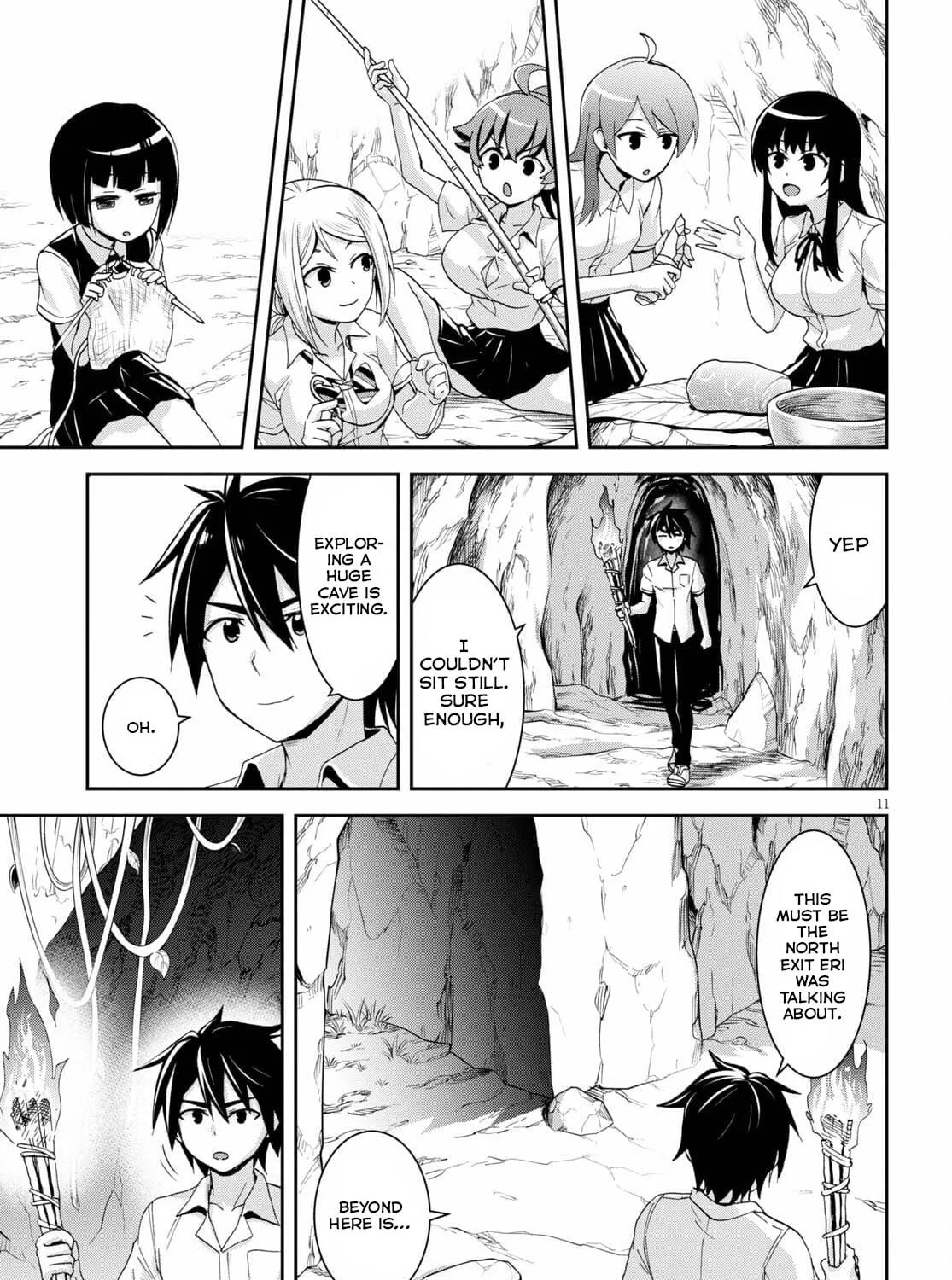 Isekai Yurutto Survival Seikatsu: Gakkou no Minna to Isekai no Mujintou ni Tenishitakedo Ore Dake Rakushou desu Chapter 11 page 22 - 