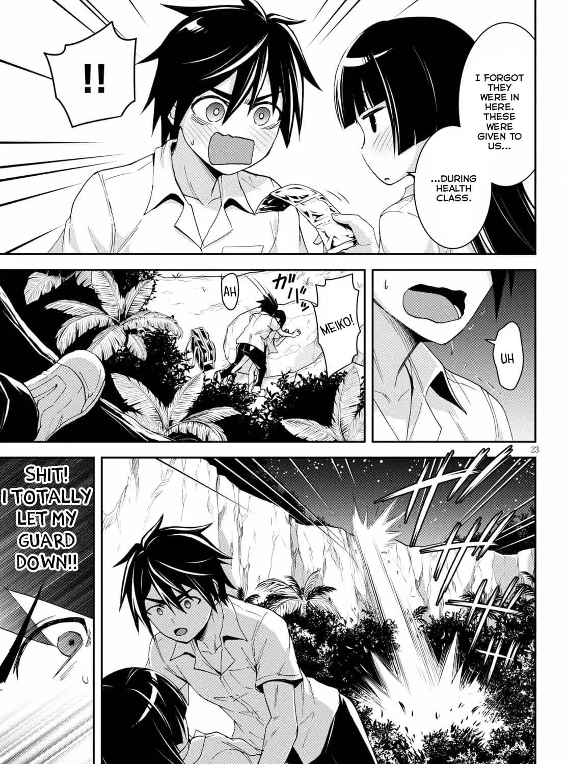 Isekai Yurutto Survival Seikatsu: Gakkou no Minna to Isekai no Mujintou ni Tenishitakedo Ore Dake Rakushou desu Chapter 11 page 46 - 