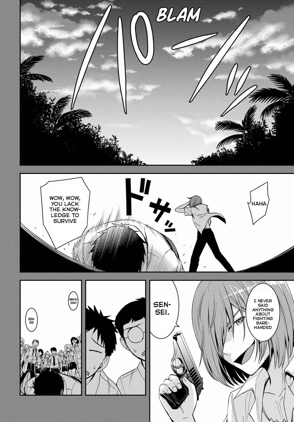 Isekai Yurutto Survival Seikatsu: Gakkou no Minna to Isekai no Mujintou ni Tenishitakedo Ore Dake Rakushou desu Chapter 12 page 12 - 