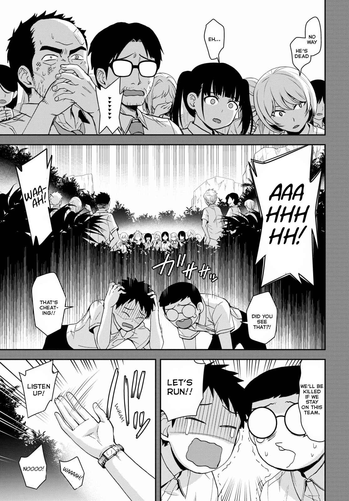 Isekai Yurutto Survival Seikatsu: Gakkou no Minna to Isekai no Mujintou ni Tenishitakedo Ore Dake Rakushou desu Chapter 12 page 13 - 