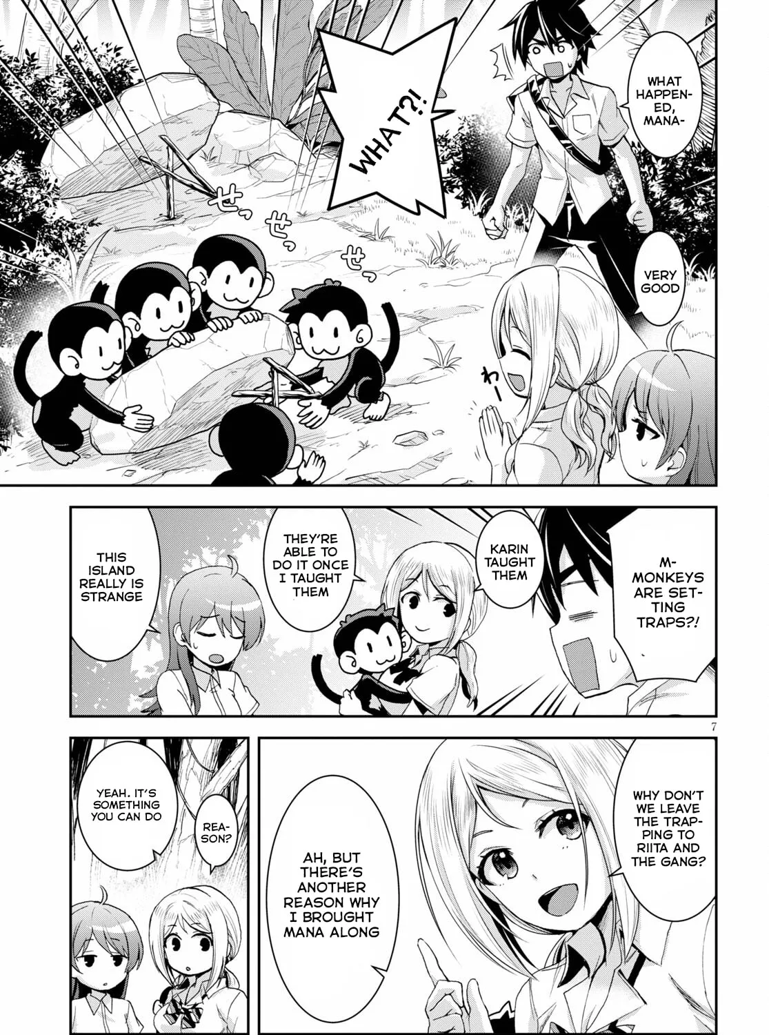 Isekai Yurutto Survival Seikatsu: Gakkou no Minna to Isekai no Mujintou ni Tenishitakedo Ore Dake Rakushou desu Chapter 14 page 14 - 