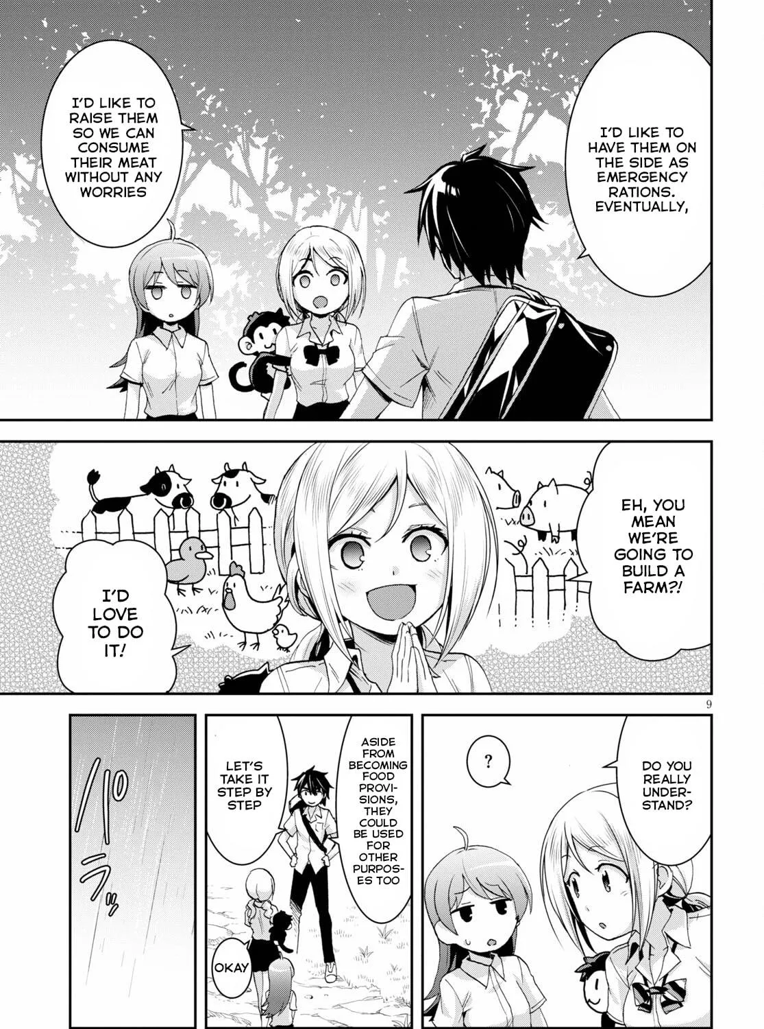 Isekai Yurutto Survival Seikatsu: Gakkou no Minna to Isekai no Mujintou ni Tenishitakedo Ore Dake Rakushou desu Chapter 14 page 18 - 