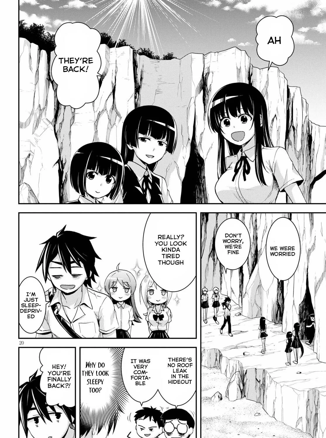 Isekai Yurutto Survival Seikatsu: Gakkou no Minna to Isekai no Mujintou ni Tenishitakedo Ore Dake Rakushou desu Chapter 14 page 40 - 