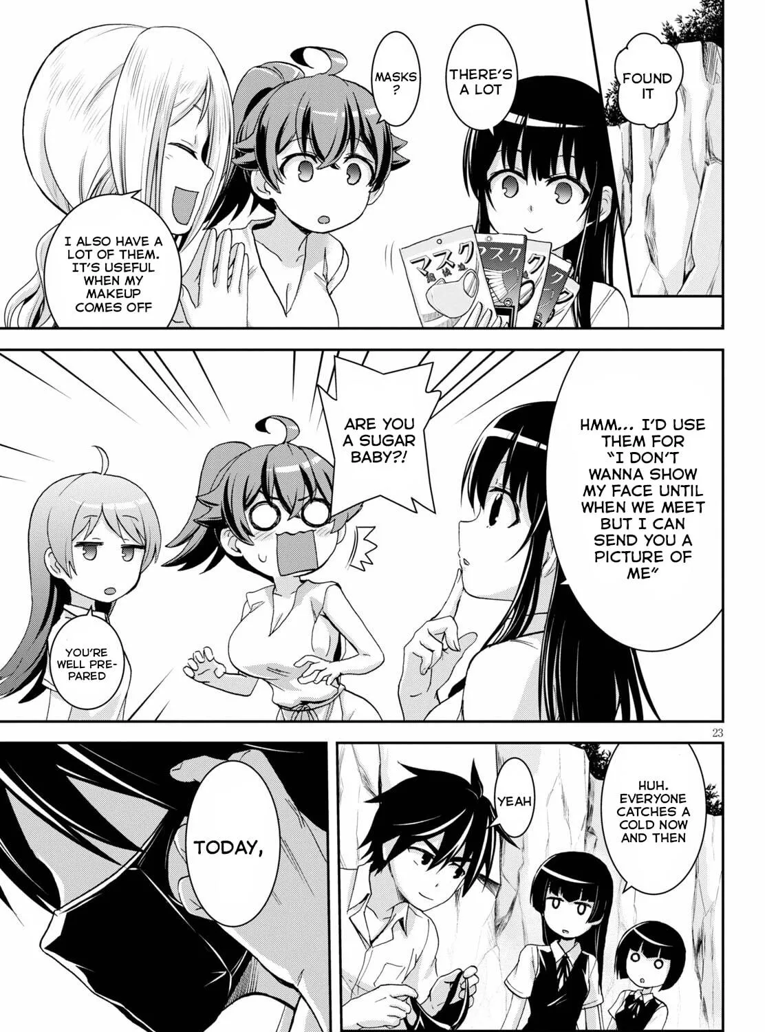 Isekai Yurutto Survival Seikatsu: Gakkou no Minna to Isekai no Mujintou ni Tenishitakedo Ore Dake Rakushou desu Chapter 14 page 46 - 