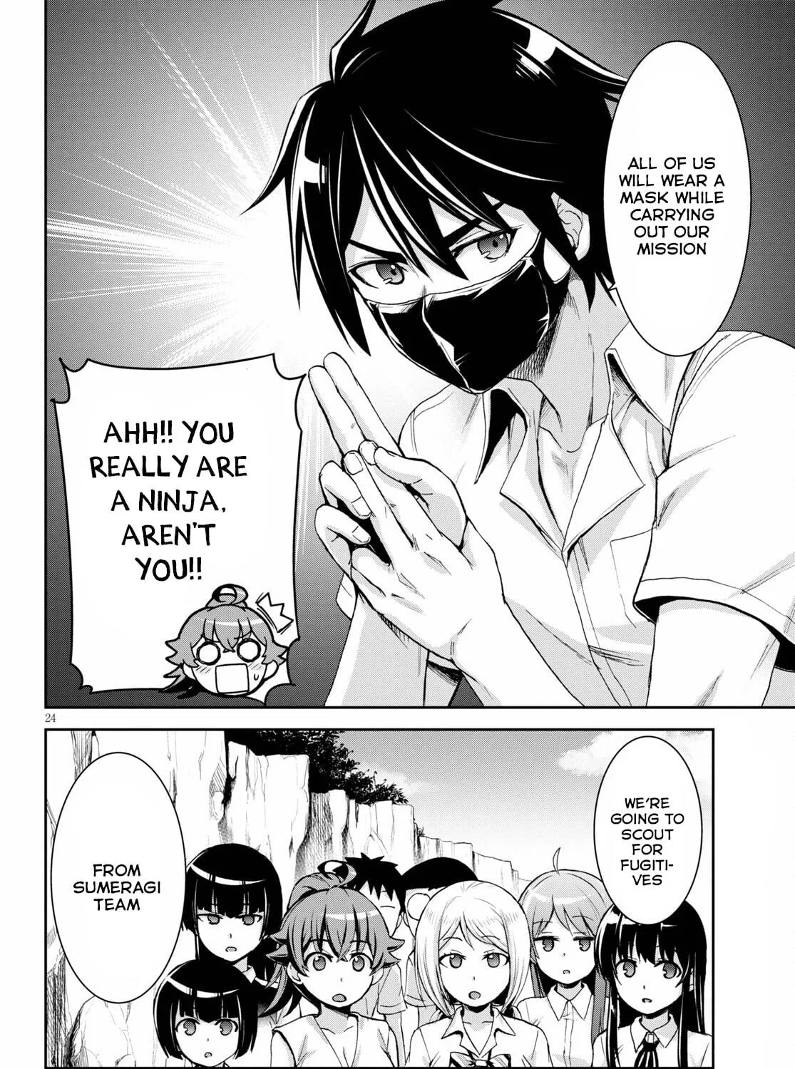 Isekai Yurutto Survival Seikatsu: Gakkou no Minna to Isekai no Mujintou ni Tenishitakedo Ore Dake Rakushou desu Chapter 14 page 48 - 
