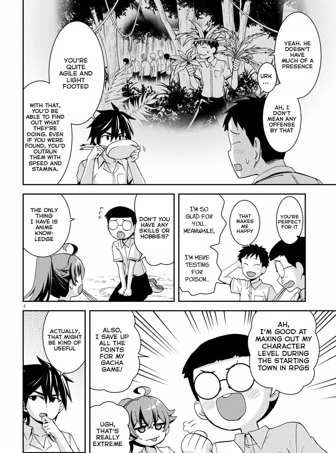 Isekai Yurutto Survival Seikatsu: Gakkou no Minna to Isekai no Mujintou ni Tenishitakedo Ore Dake Rakushou desu Chapter 14 page 8 - 