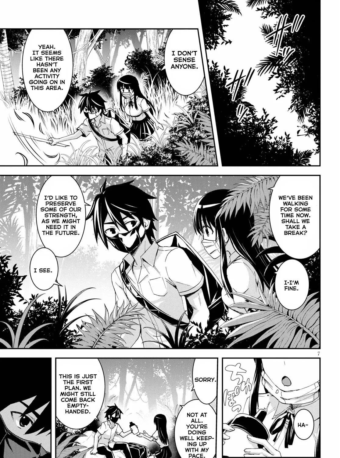 Isekai Yurutto Survival Seikatsu: Gakkou no Minna to Isekai no Mujintou ni Tenishitakedo Ore Dake Rakushou desu Chapter 15 page 14 - 