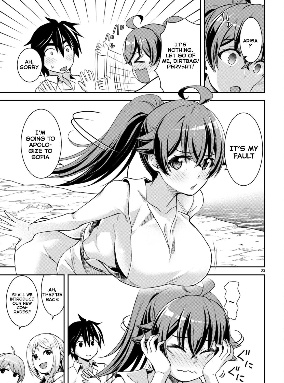 Isekai Yurutto Survival Seikatsu: Gakkou no Minna to Isekai no Mujintou ni Tenishitakedo Ore Dake Rakushou desu Chapter 16 page 46 - 