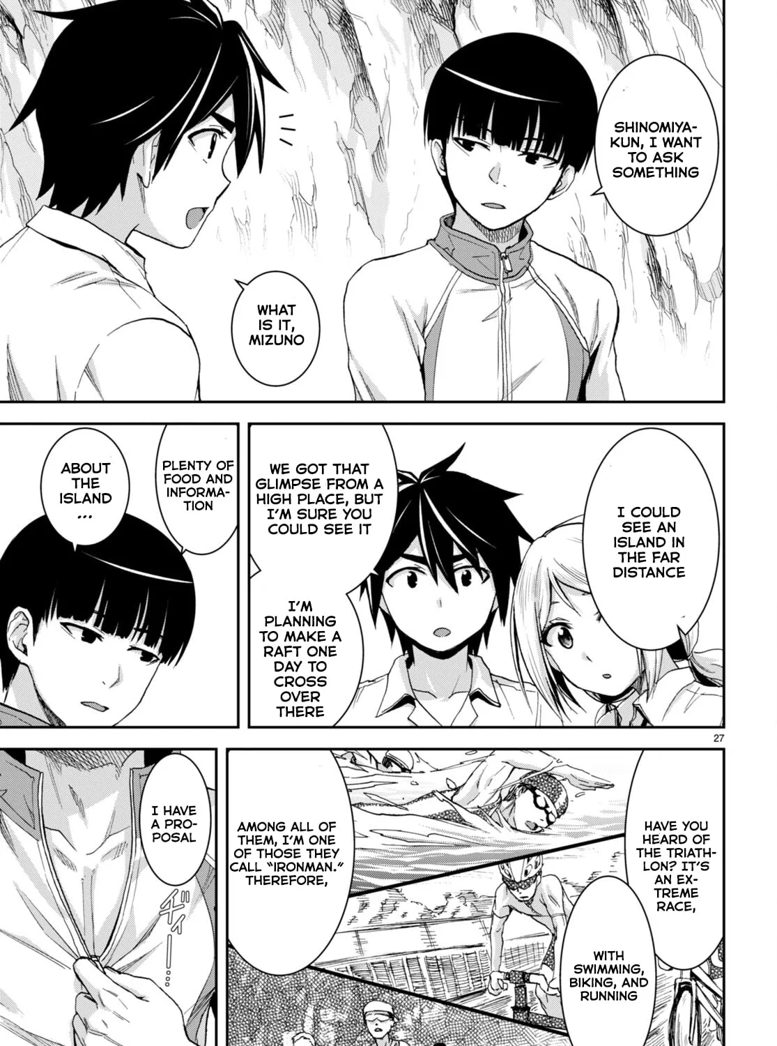 Isekai Yurutto Survival Seikatsu: Gakkou no Minna to Isekai no Mujintou ni Tenishitakedo Ore Dake Rakushou desu Chapter 16 page 54 - 