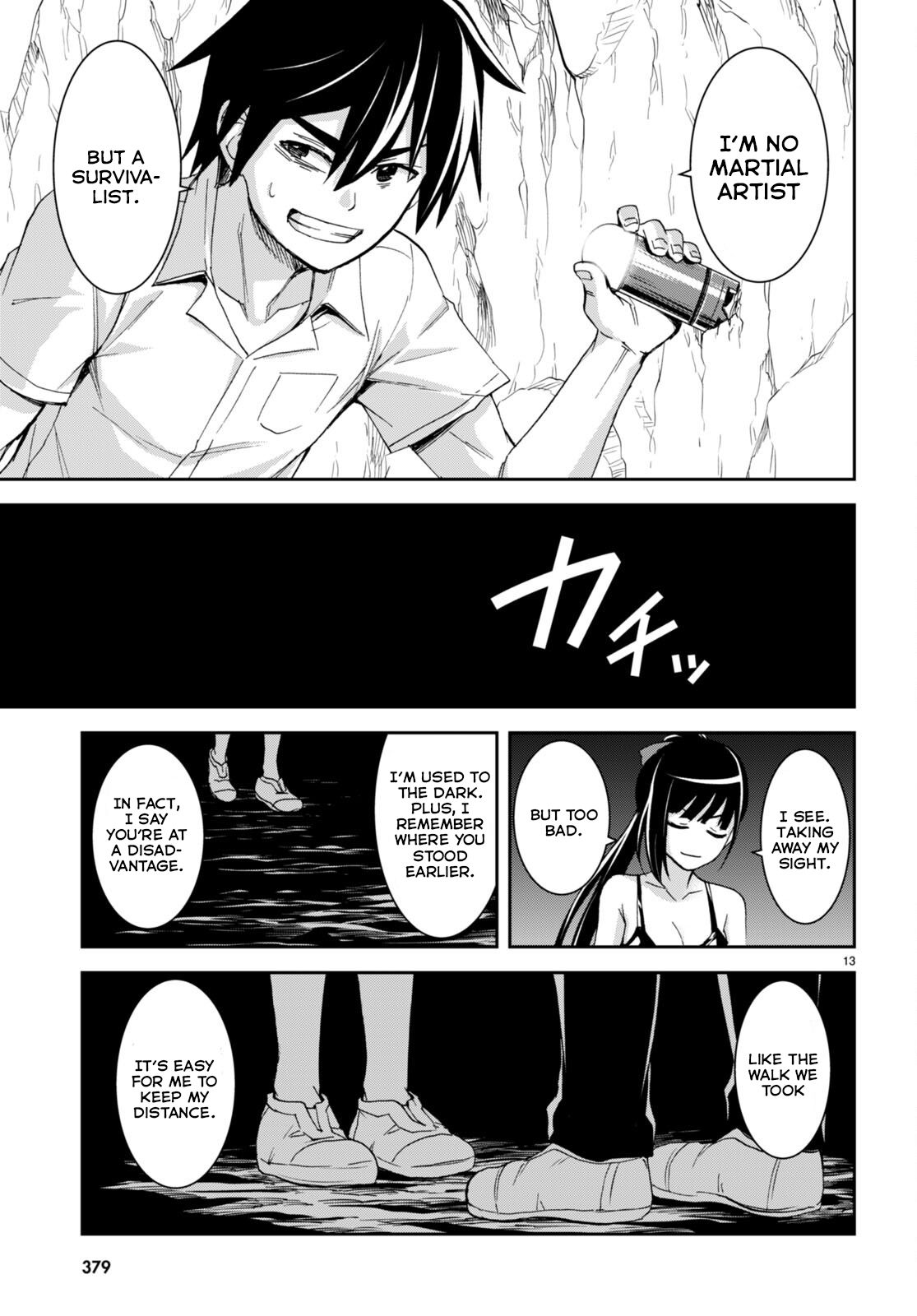 Isekai Yurutto Survival Seikatsu: Gakkou no Minna to Isekai no Mujintou ni Tenishitakedo Ore Dake Rakushou desu Chapter 17 page 14 - 