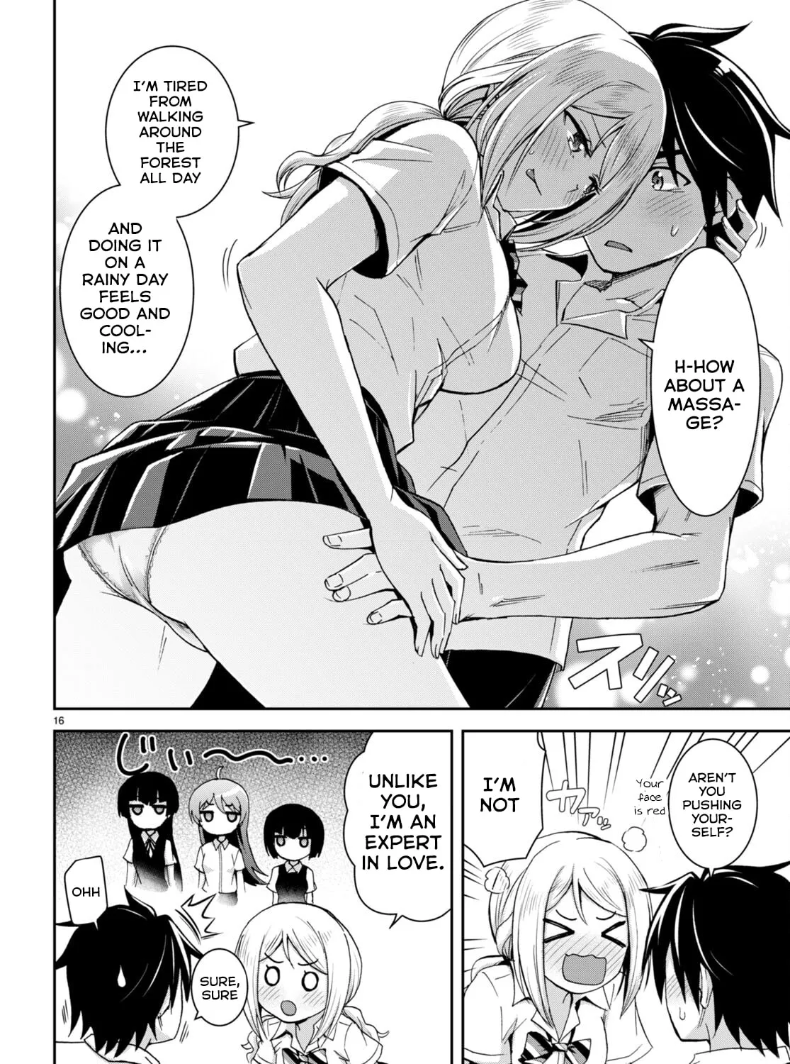 Isekai Yurutto Survival Seikatsu: Gakkou no Minna to Isekai no Mujintou ni Tenishitakedo Ore Dake Rakushou desu Chapter 18 page 32 - 