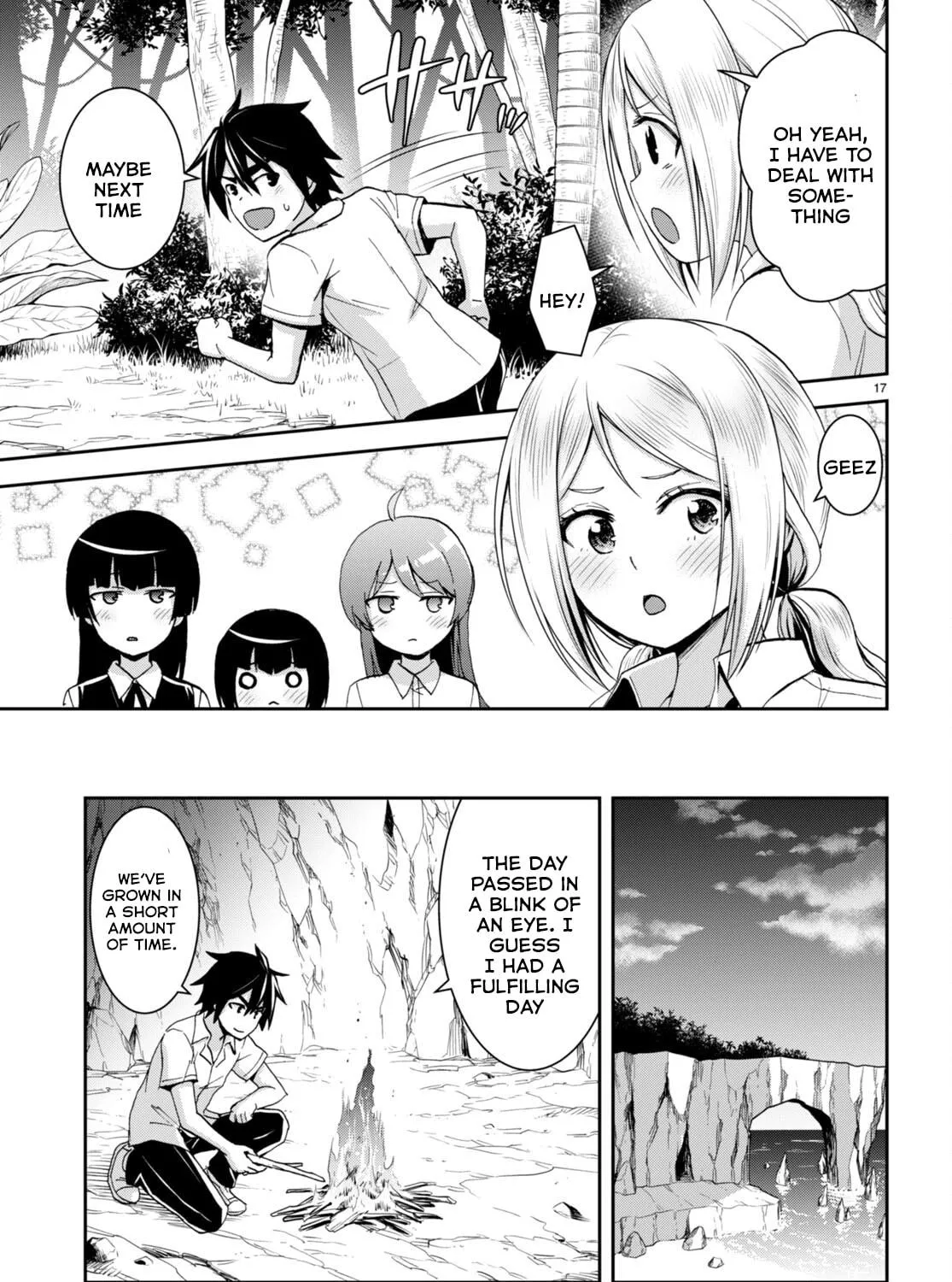 Isekai Yurutto Survival Seikatsu: Gakkou no Minna to Isekai no Mujintou ni Tenishitakedo Ore Dake Rakushou desu Chapter 18 page 34 - 