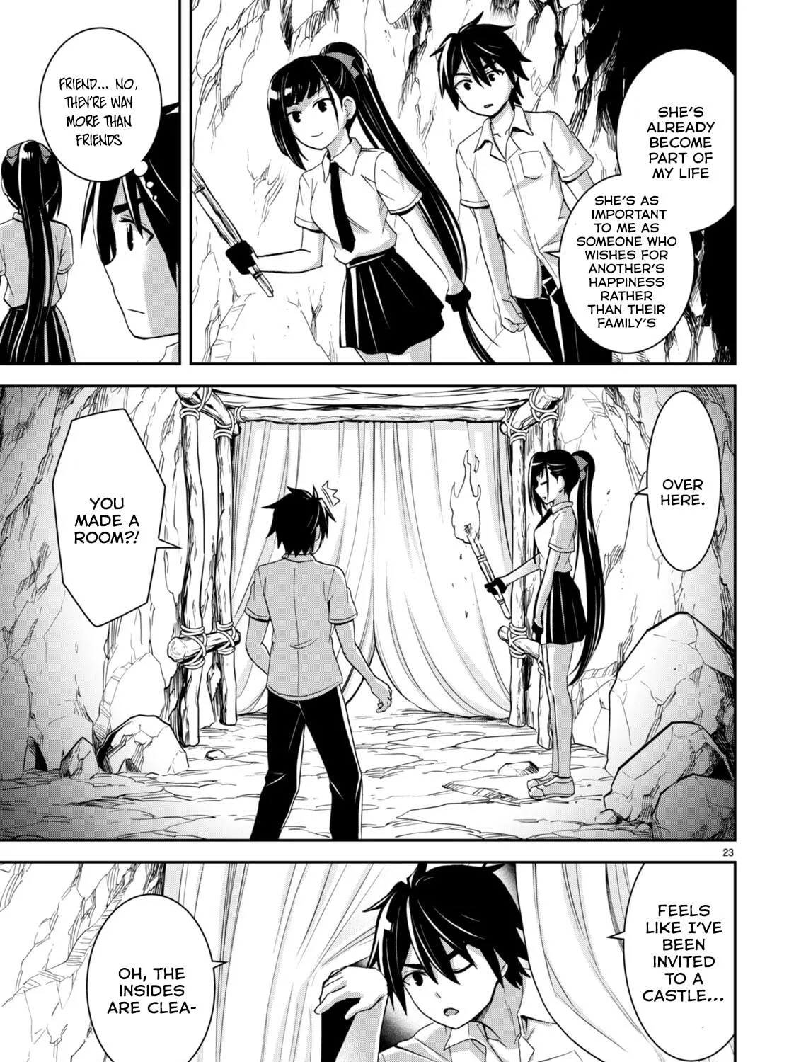 Isekai Yurutto Survival Seikatsu: Gakkou no Minna to Isekai no Mujintou ni Tenishitakedo Ore Dake Rakushou desu Chapter 18 page 46 - 
