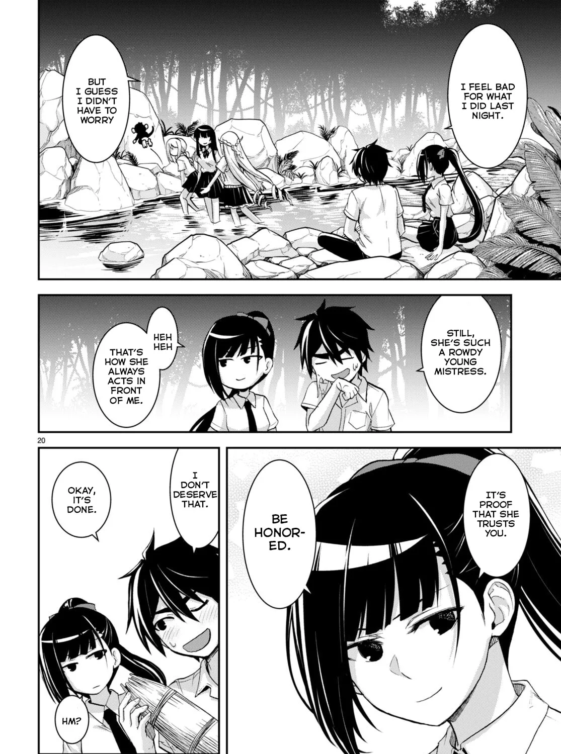 Isekai Yurutto Survival Seikatsu: Gakkou no Minna to Isekai no Mujintou ni Tenishitakedo Ore Dake Rakushou desu Chapter 19 page 44 - 