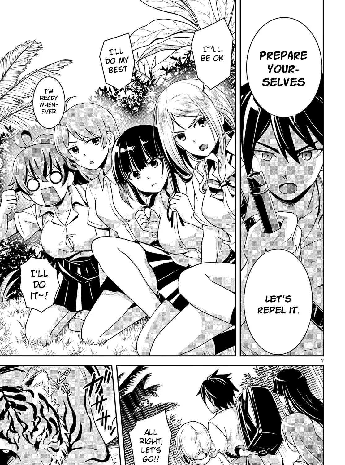 Isekai Yurutto Survival Seikatsu: Gakkou no Minna to Isekai no Mujintou ni Tenishitakedo Ore Dake Rakushou desu Chapter 2 page 15 - 