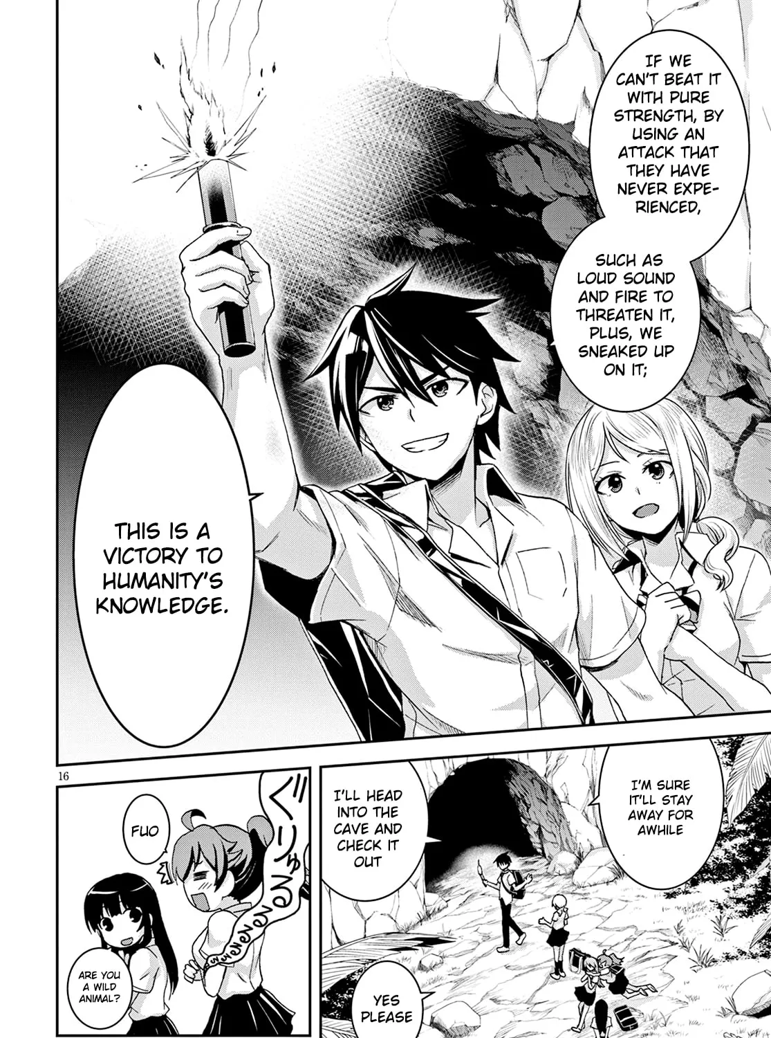 Isekai Yurutto Survival Seikatsu: Gakkou no Minna to Isekai no Mujintou ni Tenishitakedo Ore Dake Rakushou desu Chapter 2 page 33 - 
