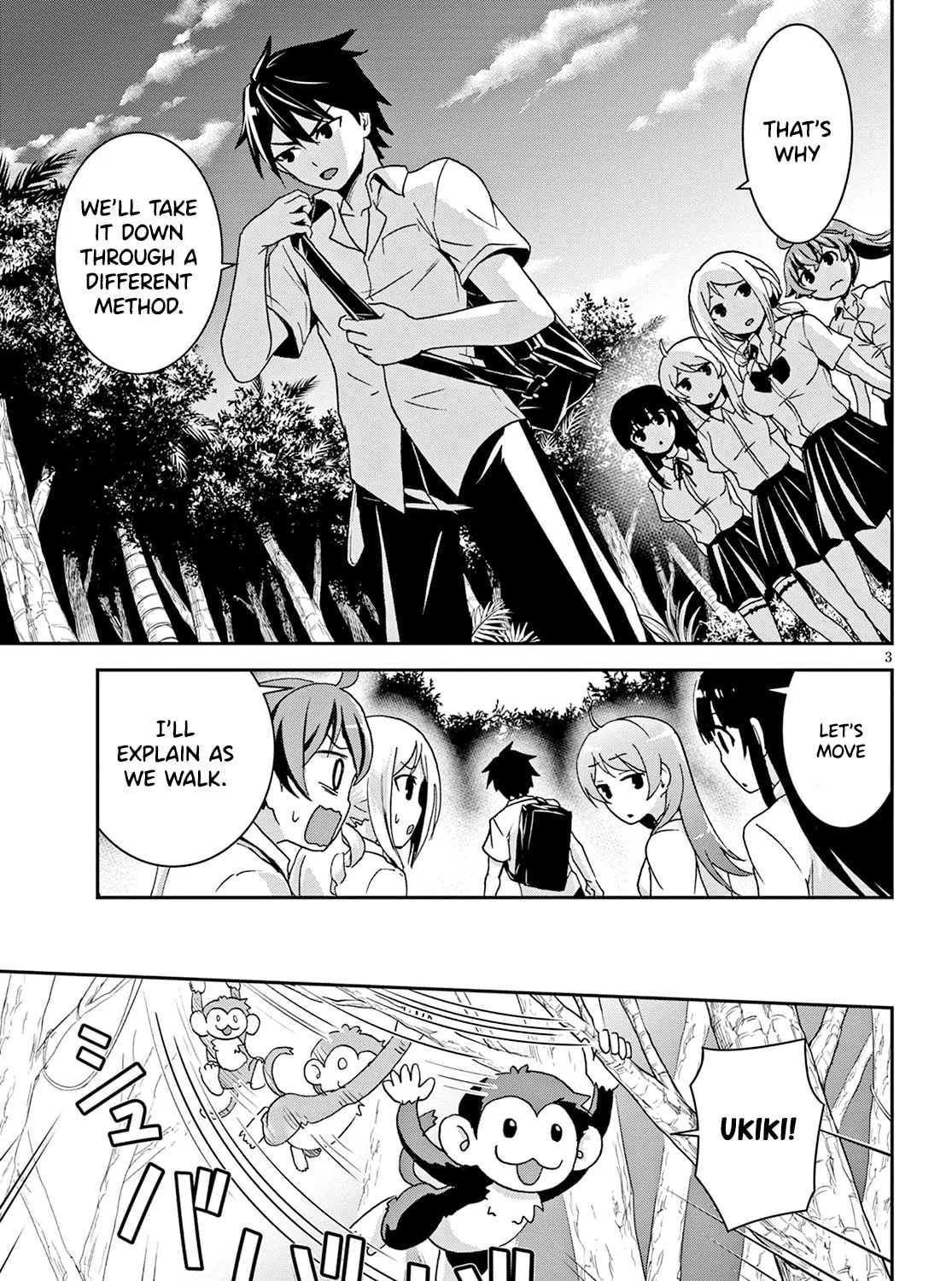 Isekai Yurutto Survival Seikatsu: Gakkou no Minna to Isekai no Mujintou ni Tenishitakedo Ore Dake Rakushou desu Chapter 2 page 7 - 