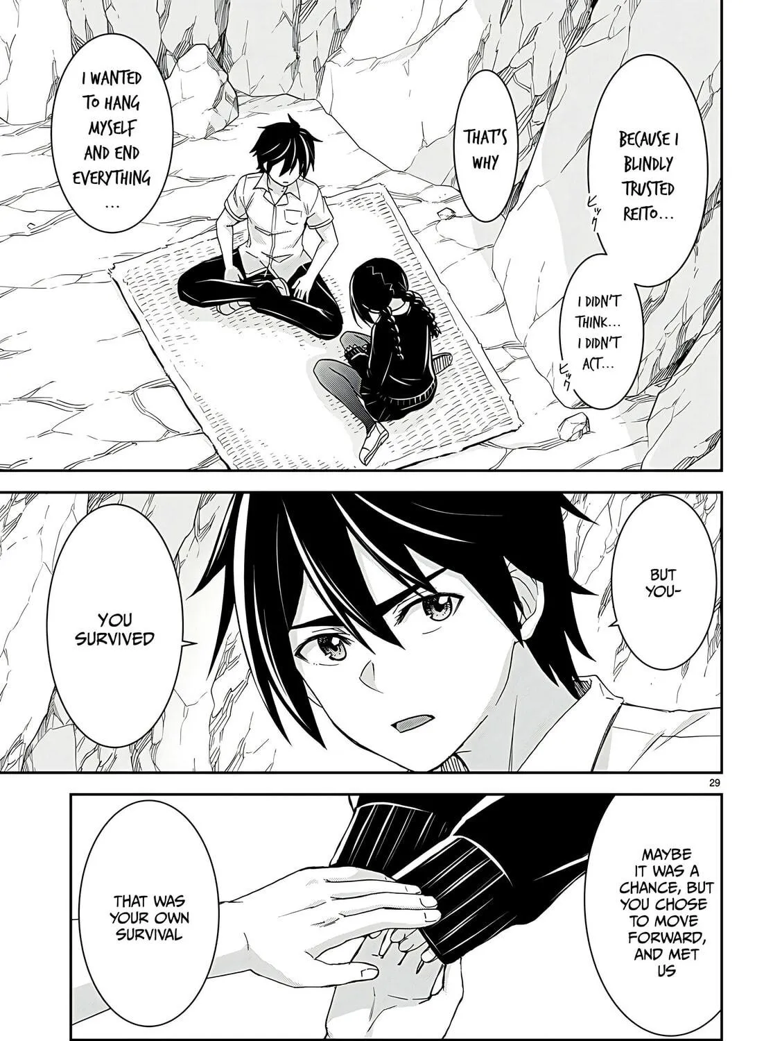 Isekai Yurutto Survival Seikatsu: Gakkou no Minna to Isekai no Mujintou ni Tenishitakedo Ore Dake Rakushou desu Chapter 29 page 59 - 