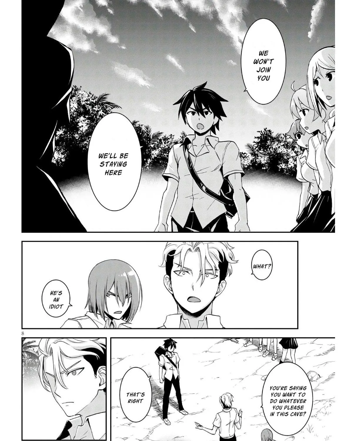 Isekai Yurutto Survival Seikatsu: Gakkou no Minna to Isekai no Mujintou ni Tenishitakedo Ore Dake Rakushou desu Chapter 3 page 17 - 