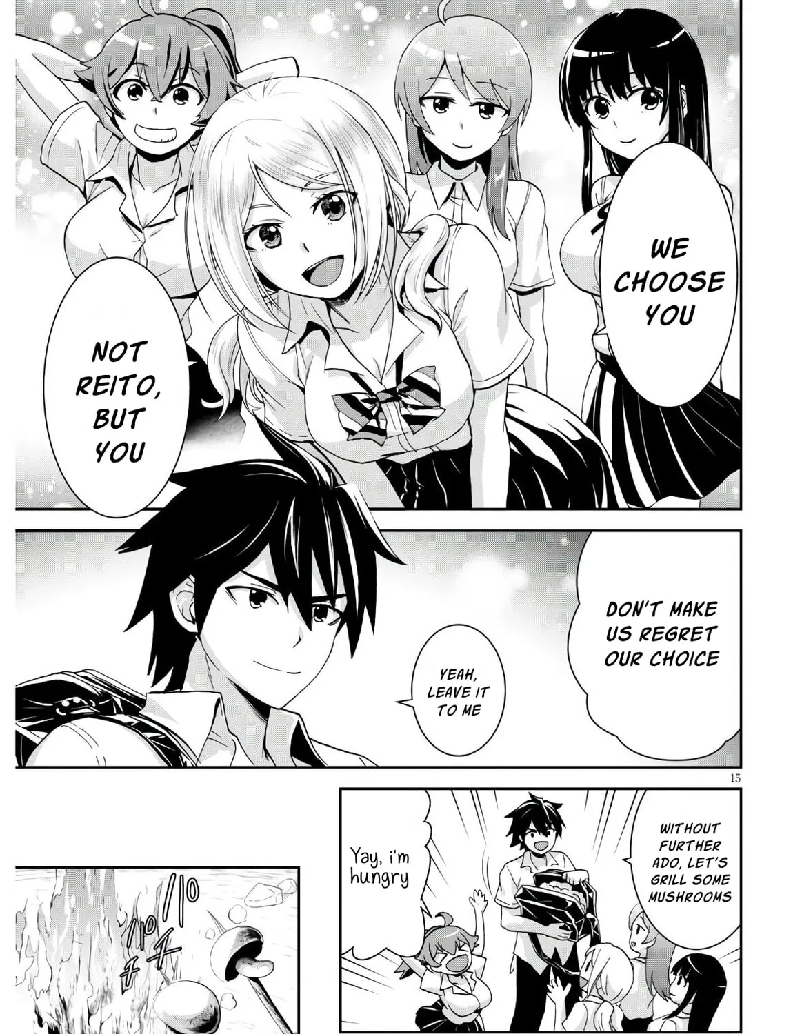 Isekai Yurutto Survival Seikatsu: Gakkou no Minna to Isekai no Mujintou ni Tenishitakedo Ore Dake Rakushou desu Chapter 3 page 31 - 