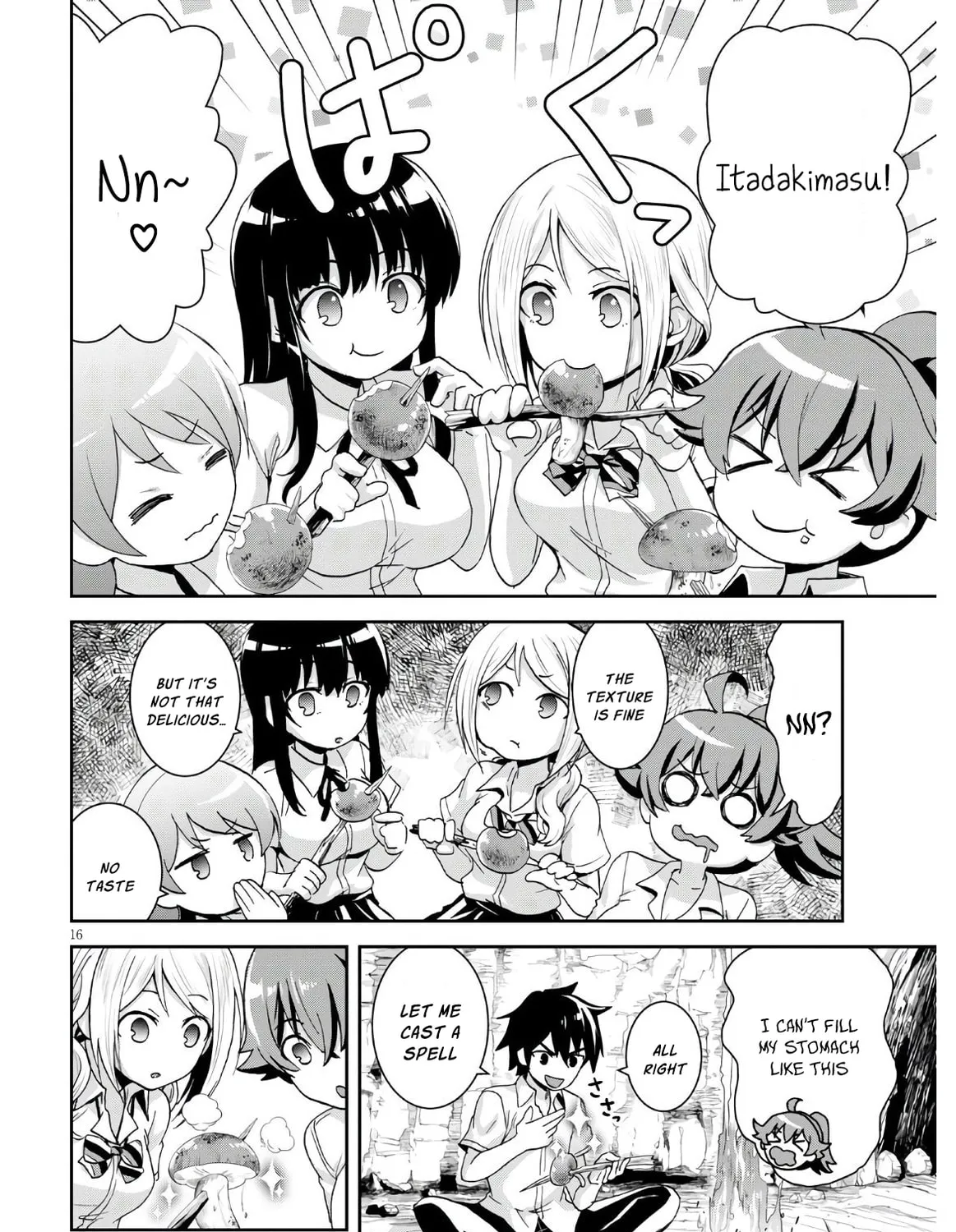 Isekai Yurutto Survival Seikatsu: Gakkou no Minna to Isekai no Mujintou ni Tenishitakedo Ore Dake Rakushou desu Chapter 3 page 33 - 
