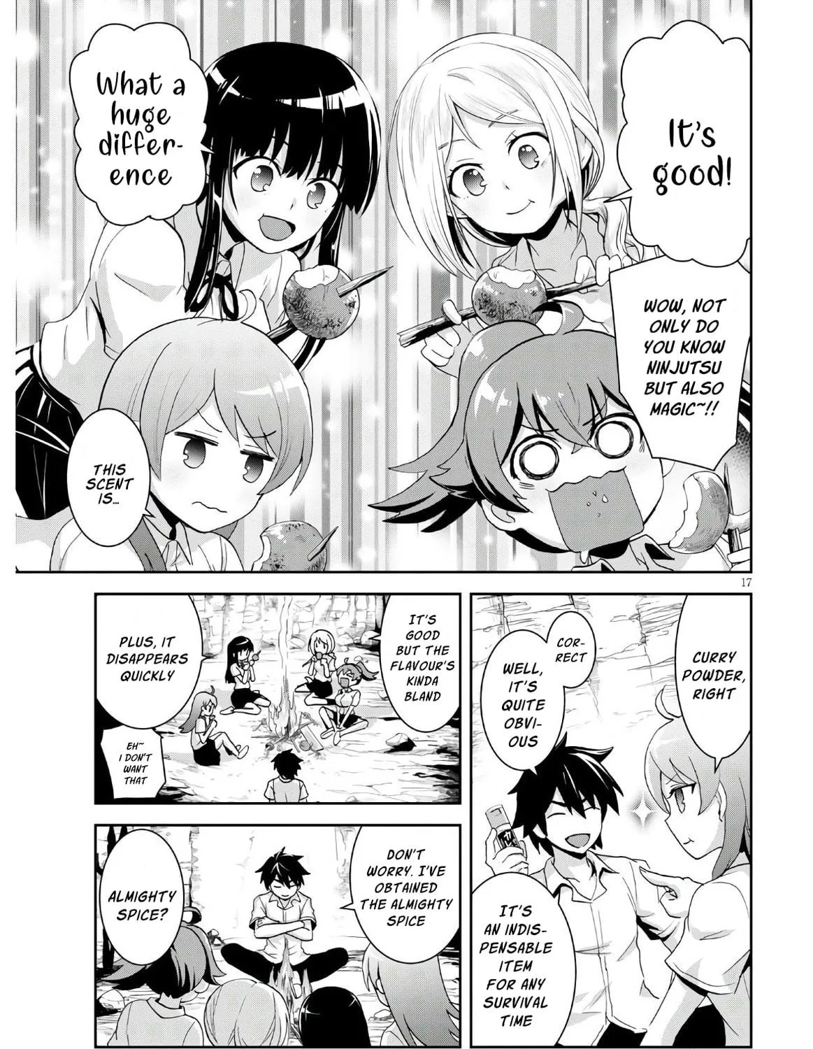 Isekai Yurutto Survival Seikatsu: Gakkou no Minna to Isekai no Mujintou ni Tenishitakedo Ore Dake Rakushou desu Chapter 3 page 35 - 