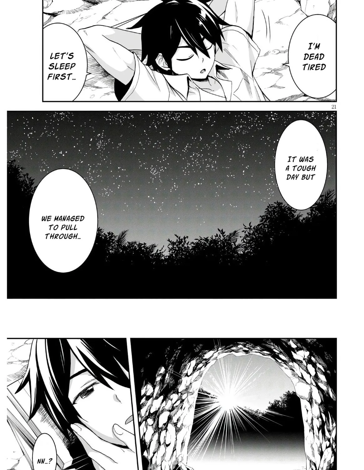 Isekai Yurutto Survival Seikatsu: Gakkou no Minna to Isekai no Mujintou ni Tenishitakedo Ore Dake Rakushou desu Chapter 3 page 43 - 
