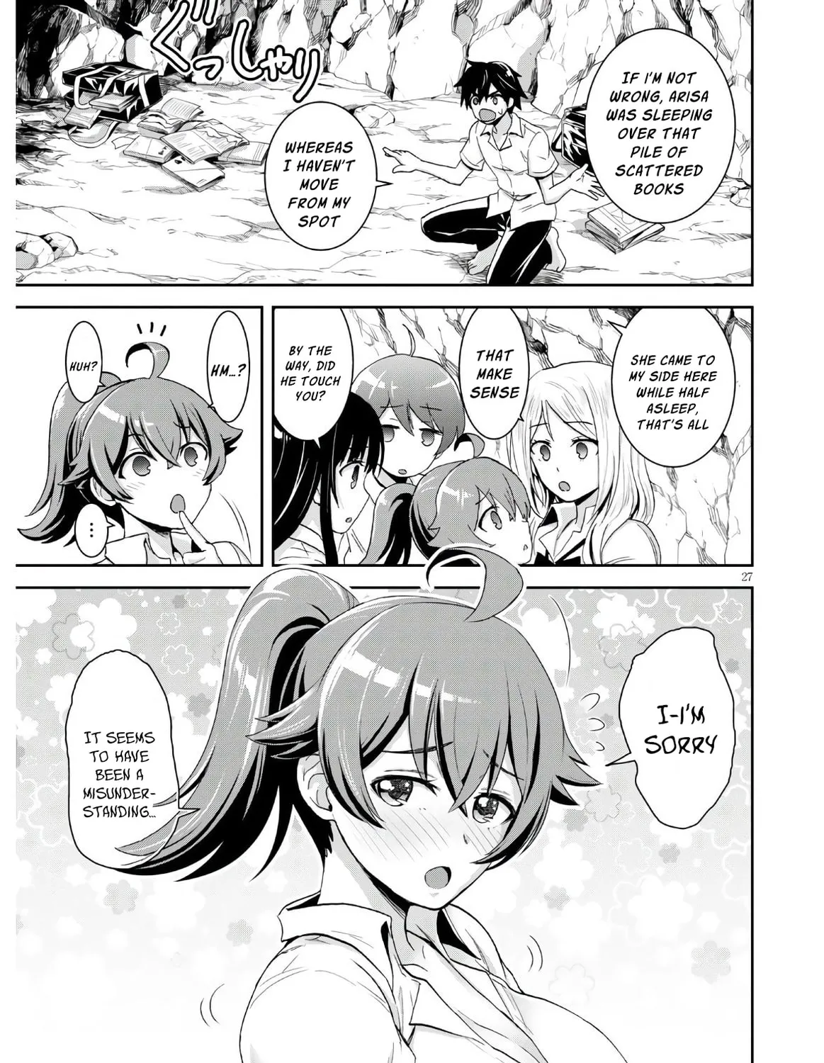 Isekai Yurutto Survival Seikatsu: Gakkou no Minna to Isekai no Mujintou ni Tenishitakedo Ore Dake Rakushou desu Chapter 3 page 55 - 