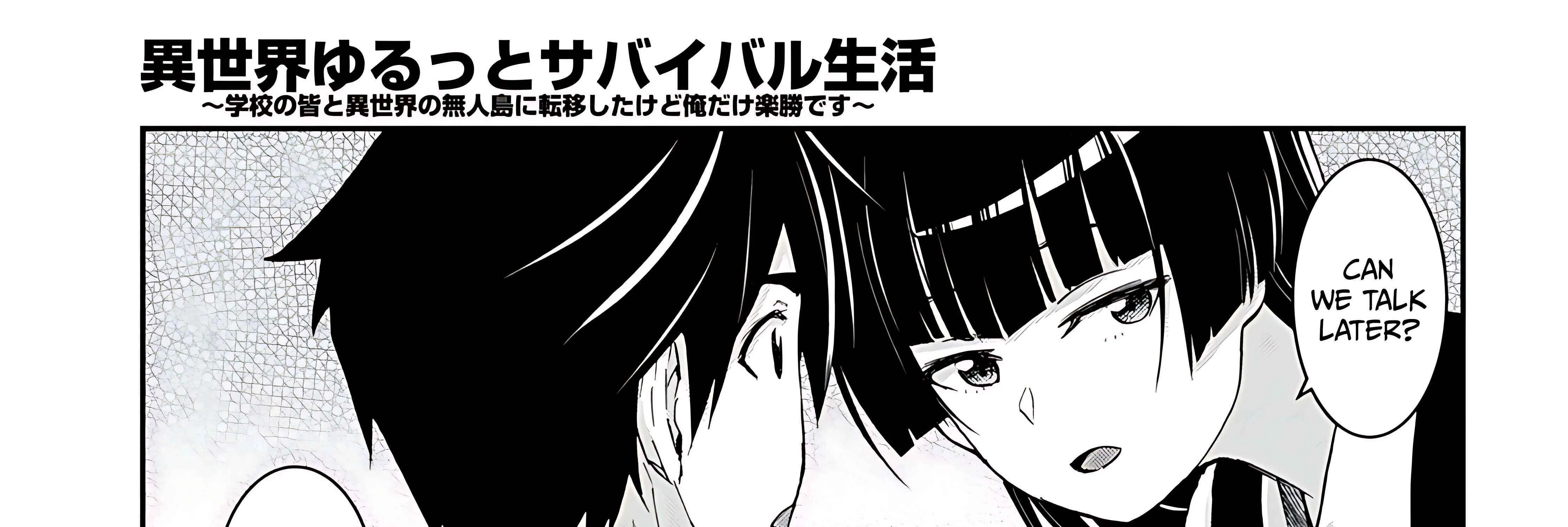 Isekai Yurutto Survival Seikatsu: Gakkou no Minna to Isekai no Mujintou ni Tenishitakedo Ore Dake Rakushou desu Chapter 32 page 56 - 