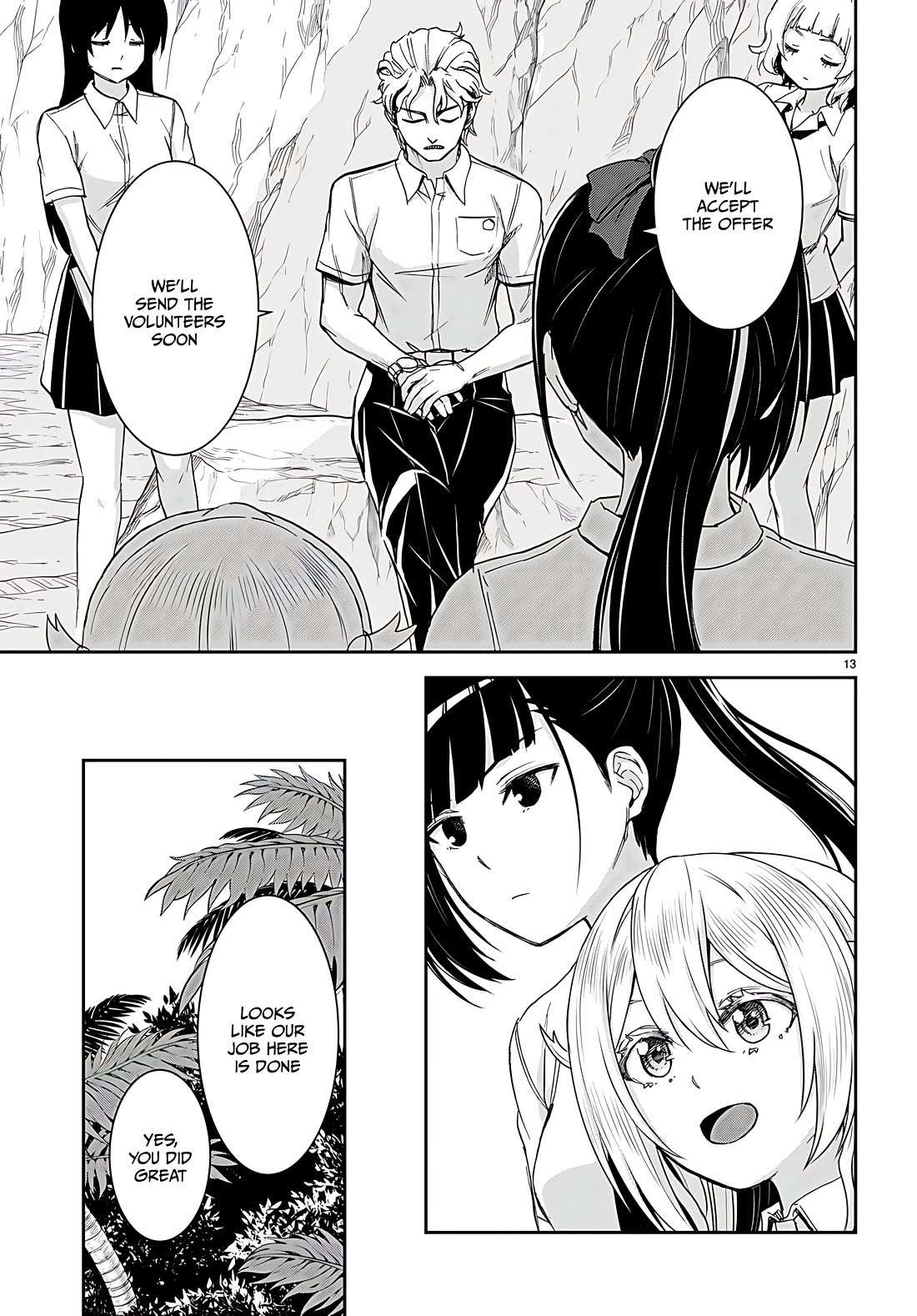Isekai Yurutto Survival Seikatsu: Gakkou no Minna to Isekai no Mujintou ni Tenishitakedo Ore Dake Rakushou desu Chapter 34 page 13 - 