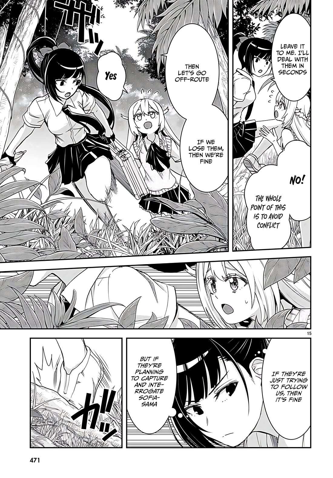 Isekai Yurutto Survival Seikatsu: Gakkou no Minna to Isekai no Mujintou ni Tenishitakedo Ore Dake Rakushou desu Chapter 34 page 15 - 