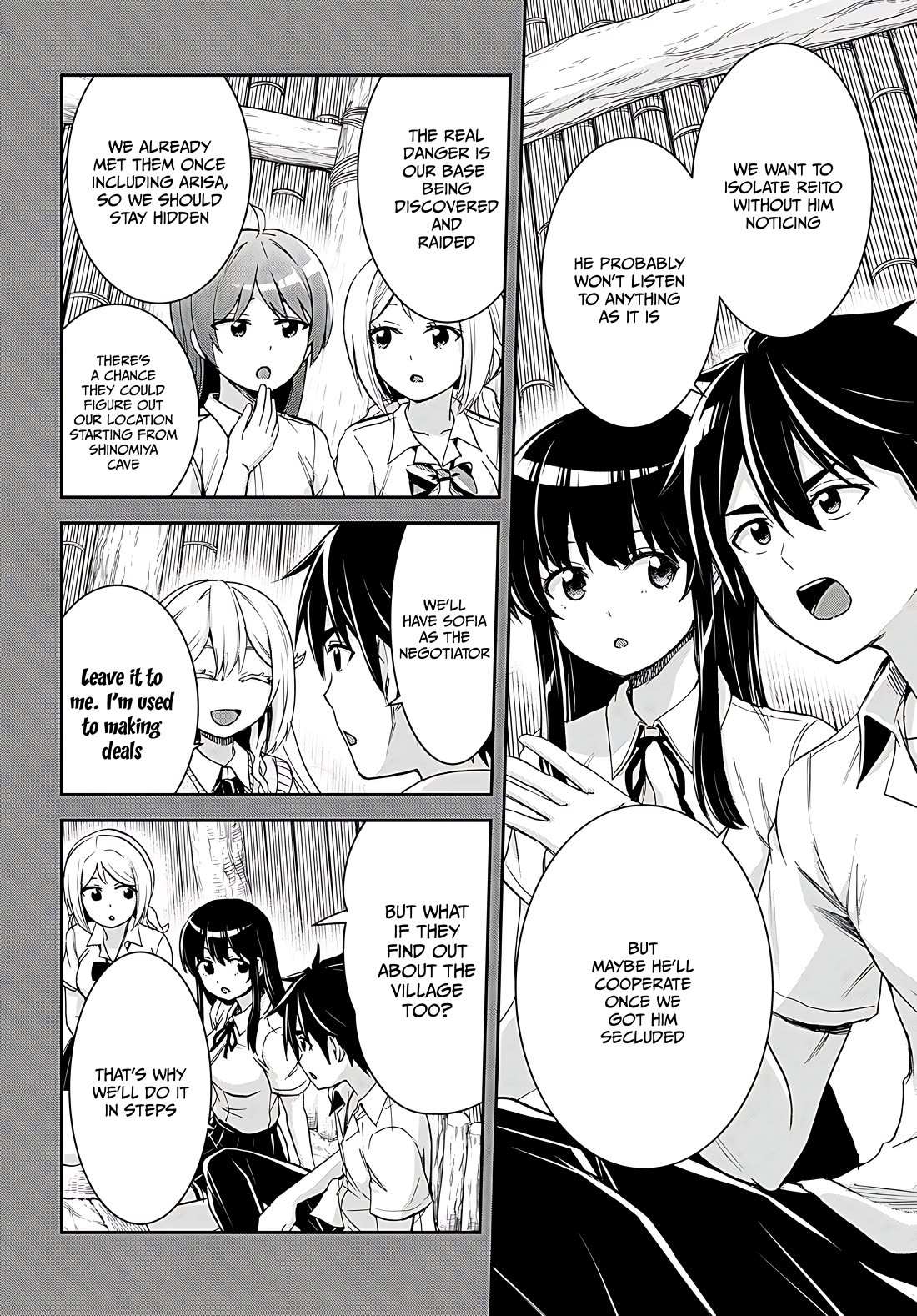 Isekai Yurutto Survival Seikatsu: Gakkou no Minna to Isekai no Mujintou ni Tenishitakedo Ore Dake Rakushou desu Chapter 34 page 8 - 