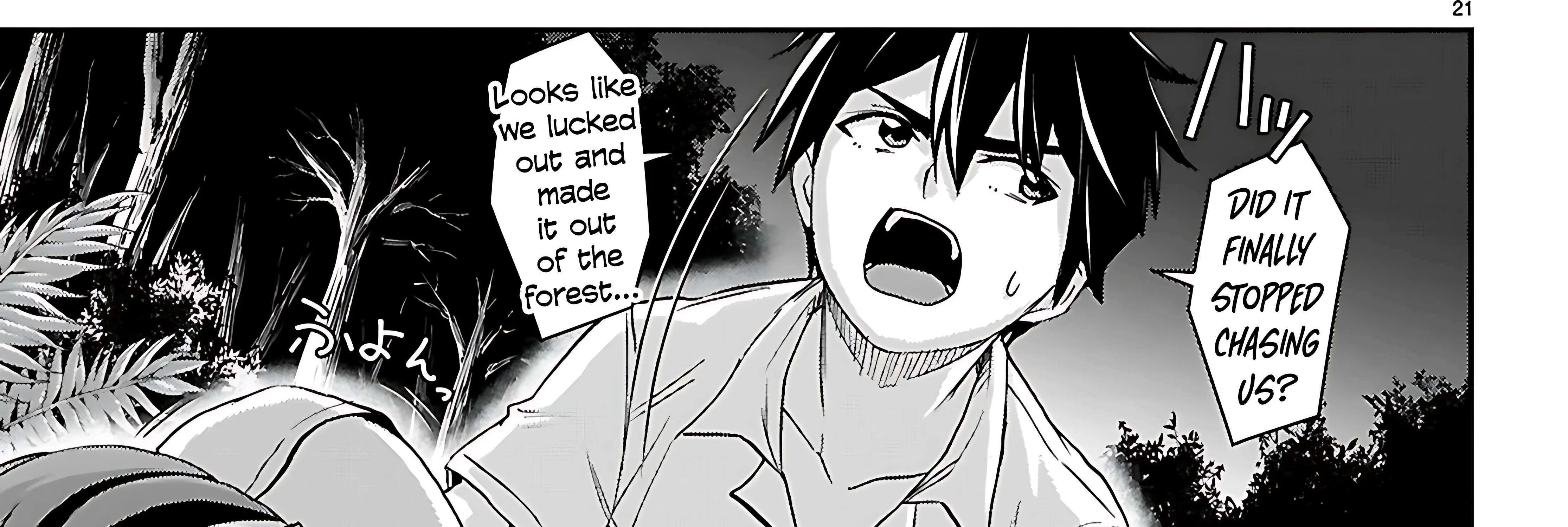 Isekai Yurutto Survival Seikatsu: Gakkou no Minna to Isekai no Mujintou ni Tenishitakedo Ore Dake Rakushou desu Chapter 39 page 104 - 