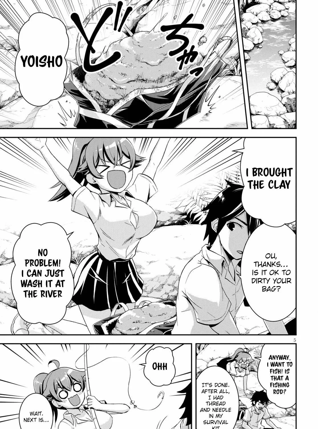 Isekai Yurutto Survival Seikatsu: Gakkou no Minna to Isekai no Mujintou ni Tenishitakedo Ore Dake Rakushou desu Chapter 4 page 11 - 
