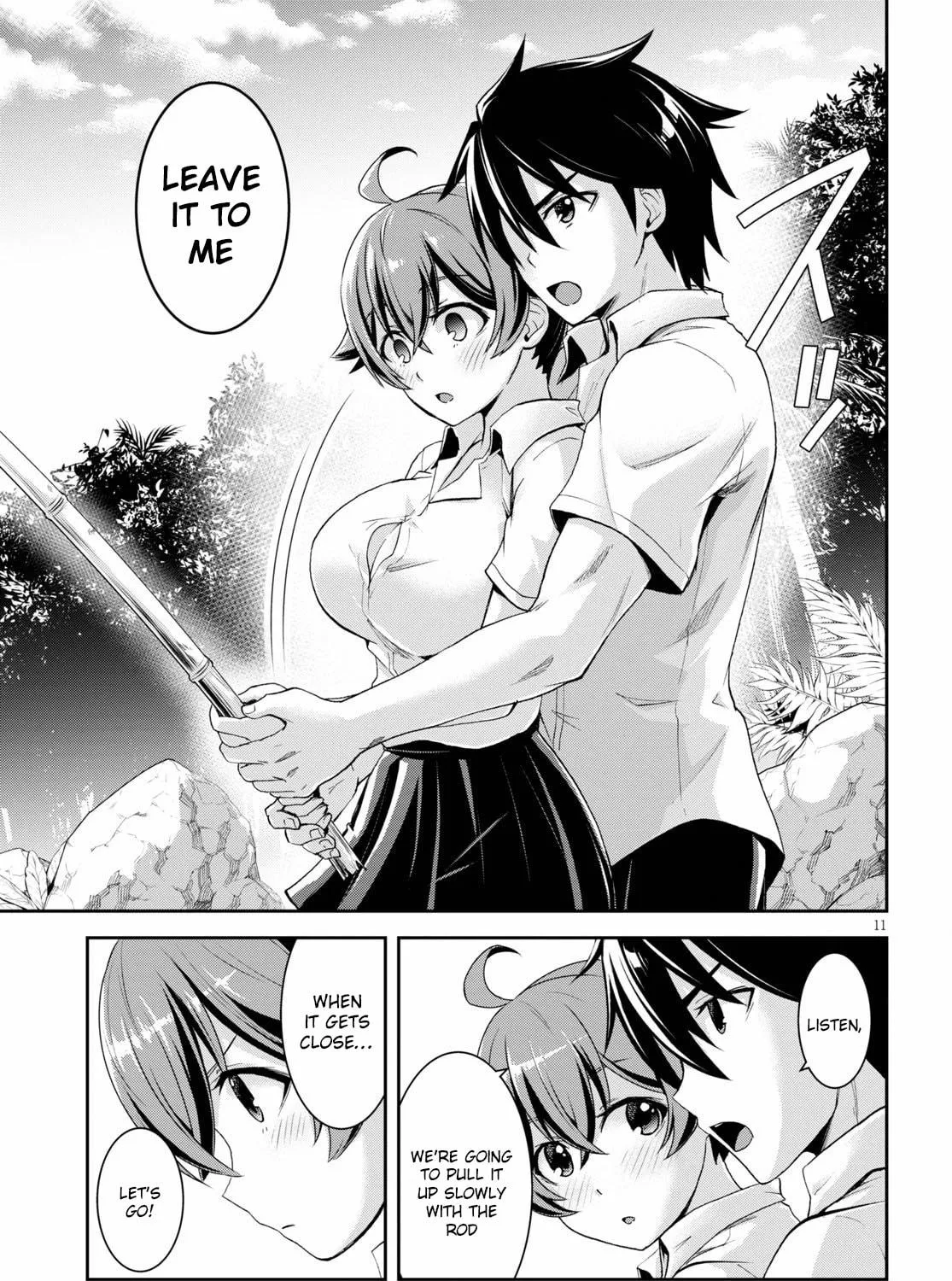 Isekai Yurutto Survival Seikatsu: Gakkou no Minna to Isekai no Mujintou ni Tenishitakedo Ore Dake Rakushou desu Chapter 4 page 23 - 