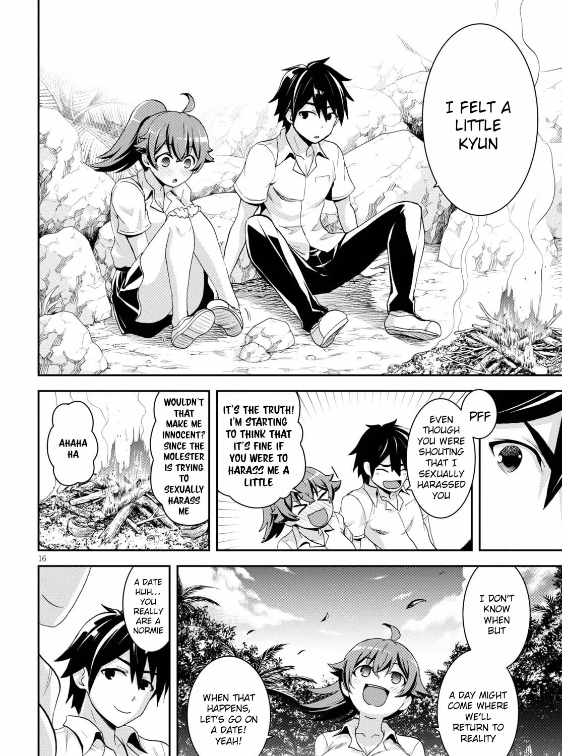 Isekai Yurutto Survival Seikatsu: Gakkou no Minna to Isekai no Mujintou ni Tenishitakedo Ore Dake Rakushou desu Chapter 4 page 33 - 