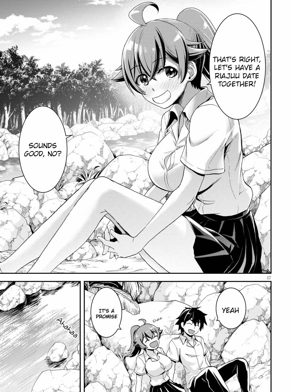 Isekai Yurutto Survival Seikatsu: Gakkou no Minna to Isekai no Mujintou ni Tenishitakedo Ore Dake Rakushou desu Chapter 4 page 35 - 