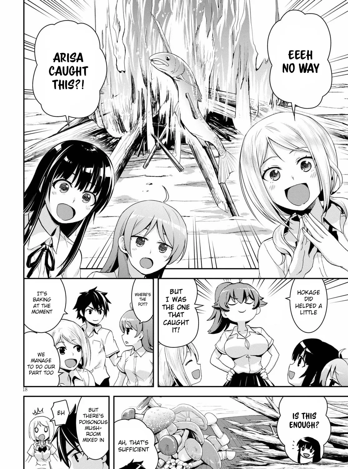 Isekai Yurutto Survival Seikatsu: Gakkou no Minna to Isekai no Mujintou ni Tenishitakedo Ore Dake Rakushou desu Chapter 4 page 37 - 