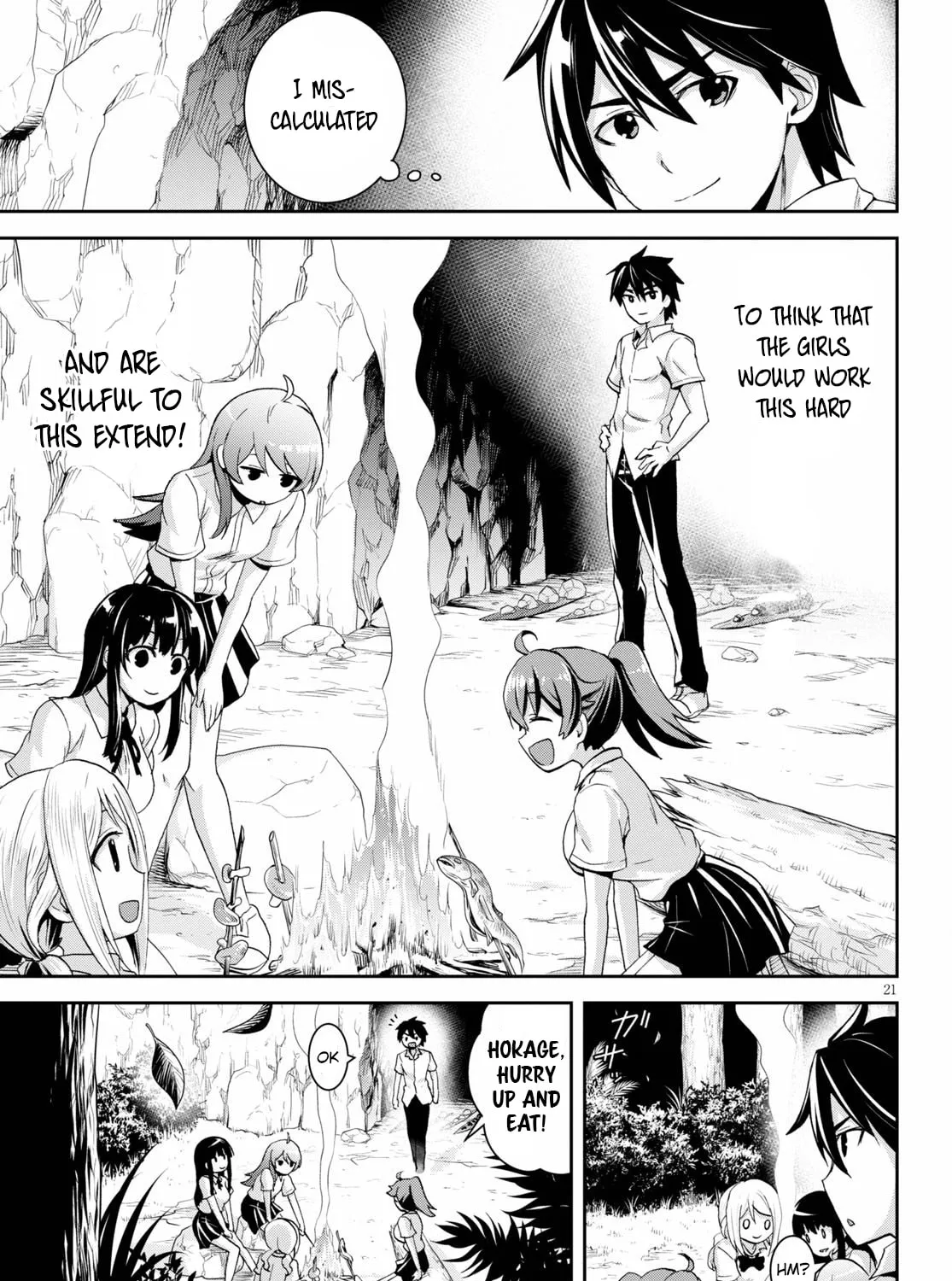 Isekai Yurutto Survival Seikatsu: Gakkou no Minna to Isekai no Mujintou ni Tenishitakedo Ore Dake Rakushou desu Chapter 4 page 43 - 
