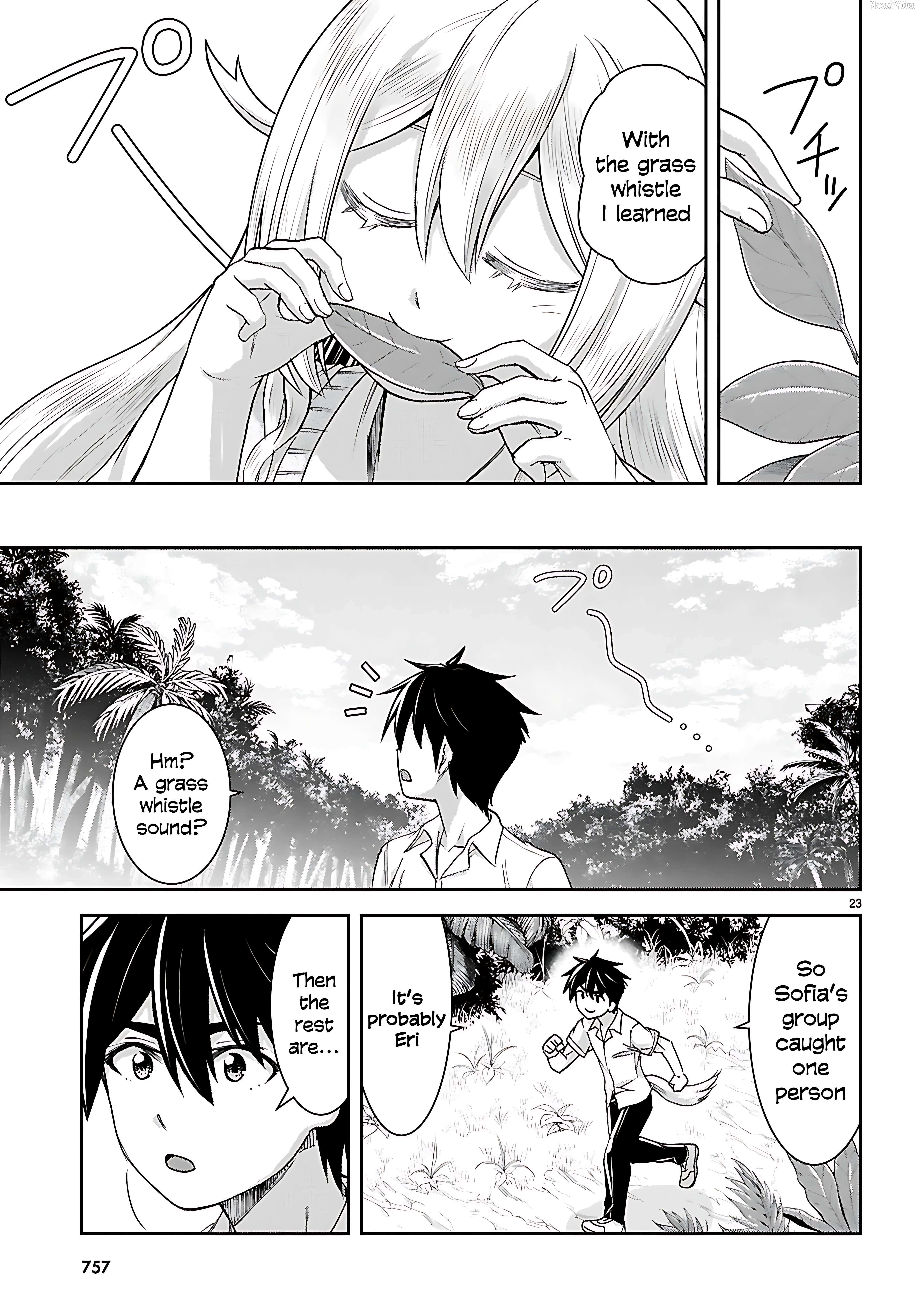 Isekai Yurutto Survival Seikatsu: Gakkou no Minna to Isekai no Mujintou ni Tenishitakedo Ore Dake Rakushou desu Chapter 43 page 24 - 