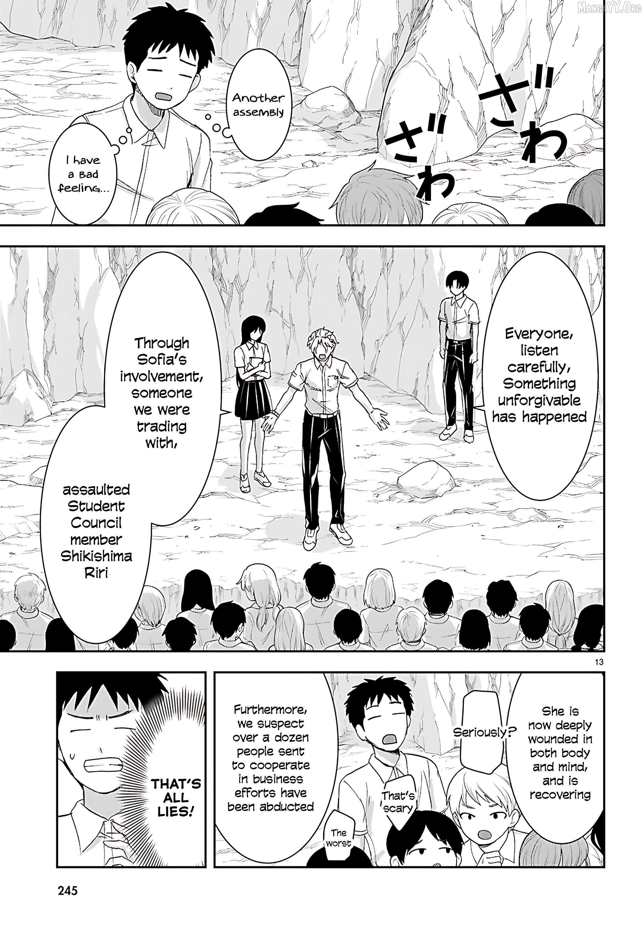 Isekai Yurutto Survival Seikatsu: Gakkou no Minna to Isekai no Mujintou ni Tenishitakedo Ore Dake Rakushou desu Chapter 45 page 15 - 