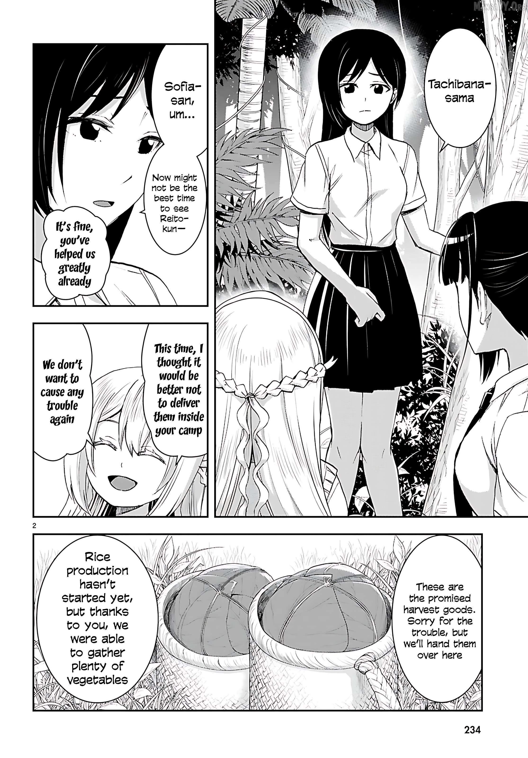 Isekai Yurutto Survival Seikatsu: Gakkou no Minna to Isekai no Mujintou ni Tenishitakedo Ore Dake Rakushou desu Chapter 45 page 4 - 