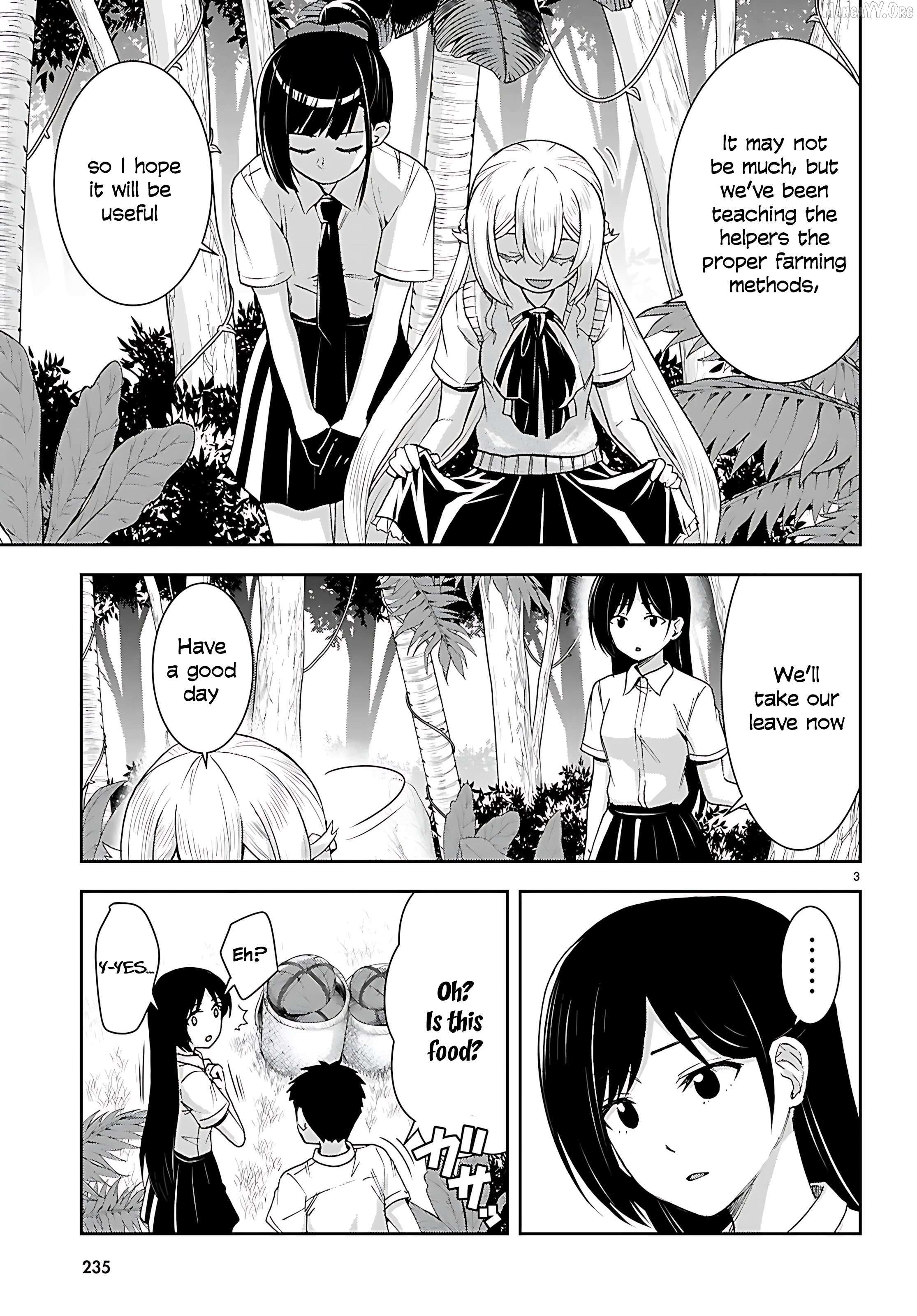 Isekai Yurutto Survival Seikatsu: Gakkou no Minna to Isekai no Mujintou ni Tenishitakedo Ore Dake Rakushou desu Chapter 45 page 5 - 