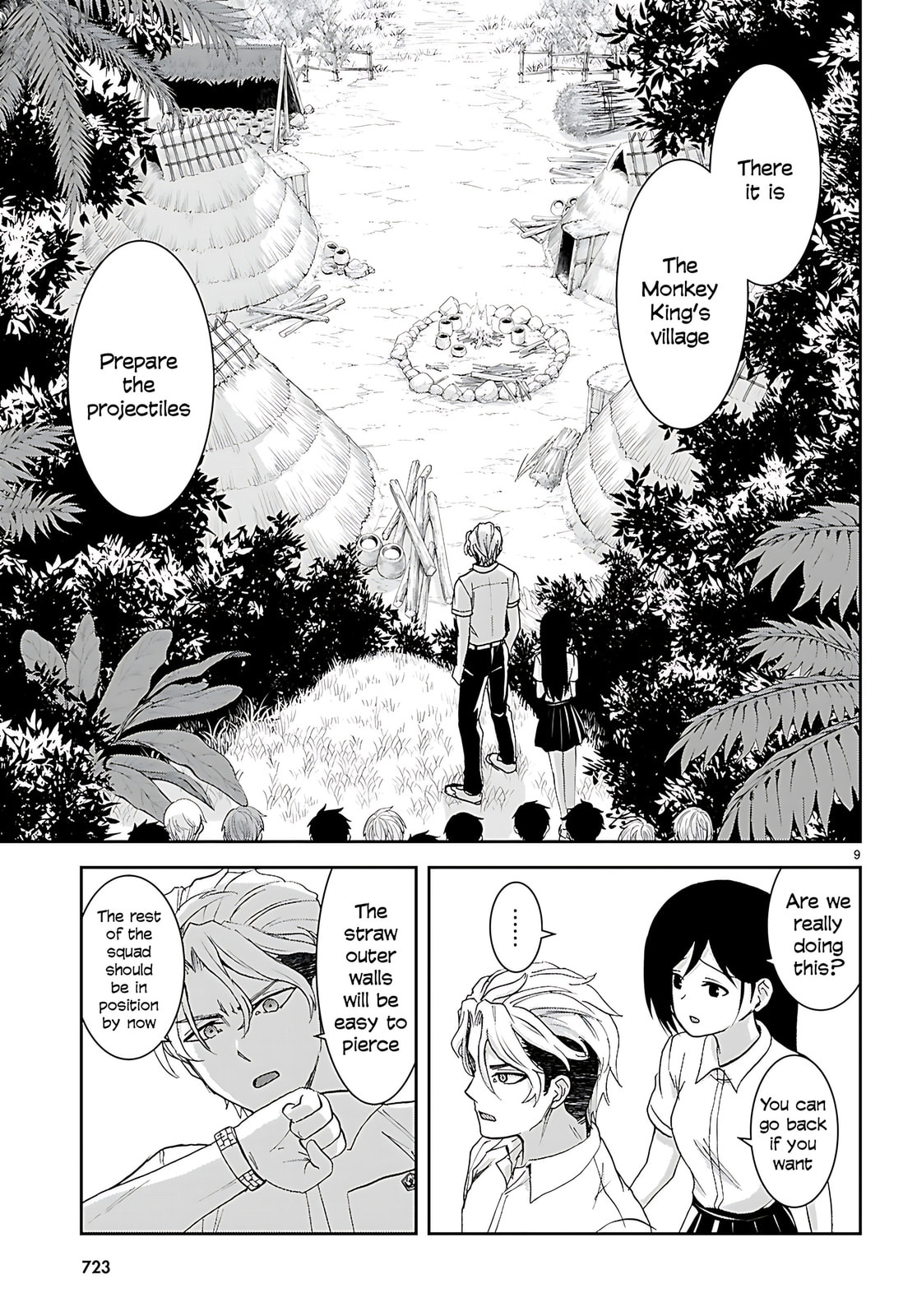 Isekai Yurutto Survival Seikatsu: Gakkou no Minna to Isekai no Mujintou ni Tenishitakedo Ore Dake Rakushou desu Chapter 46 page 11 - 