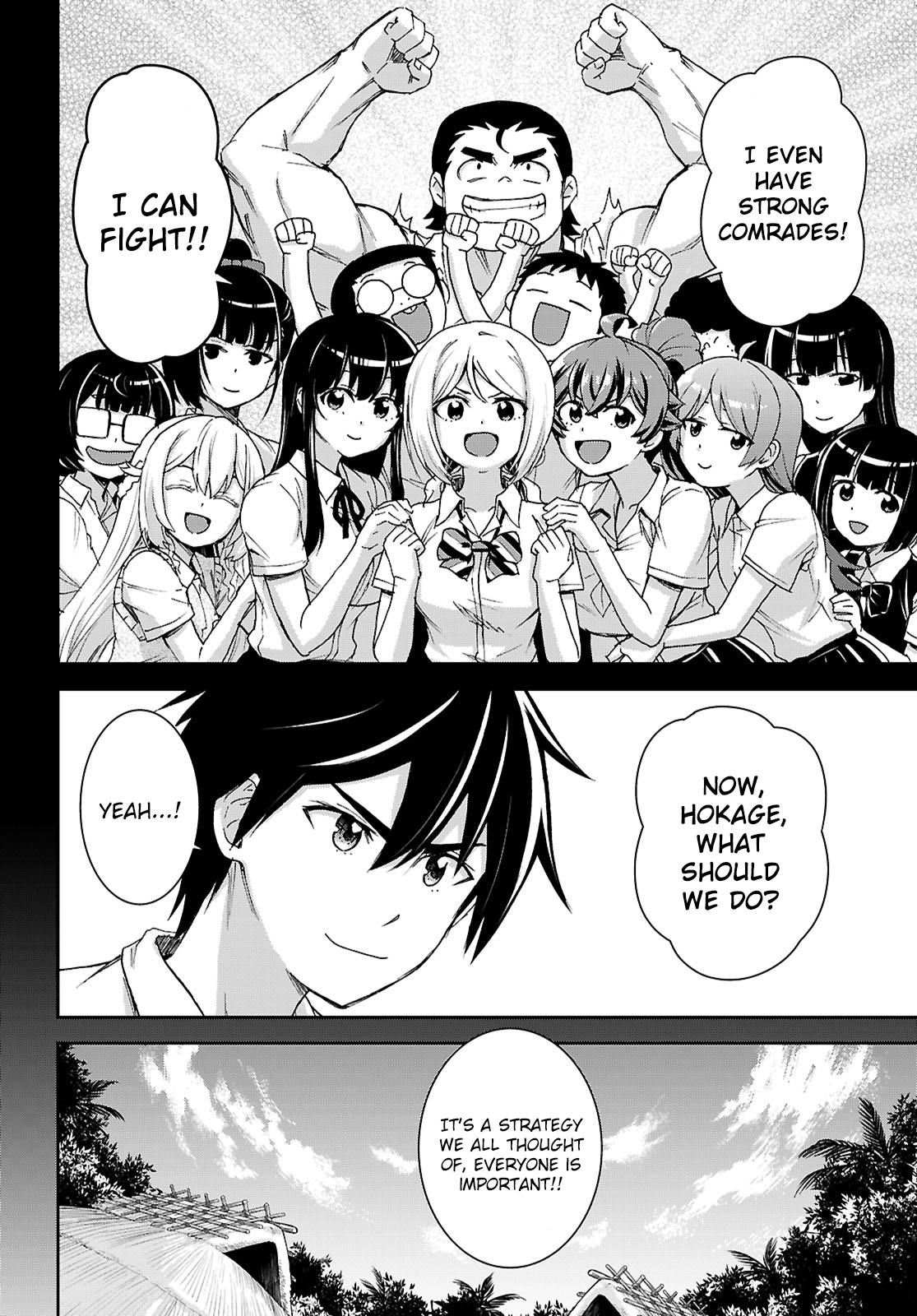 Isekai Yurutto Survival Seikatsu: Gakkou no Minna to Isekai no Mujintou ni Tenishitakedo Ore Dake Rakushou desu Chapter 47 page 11 - 