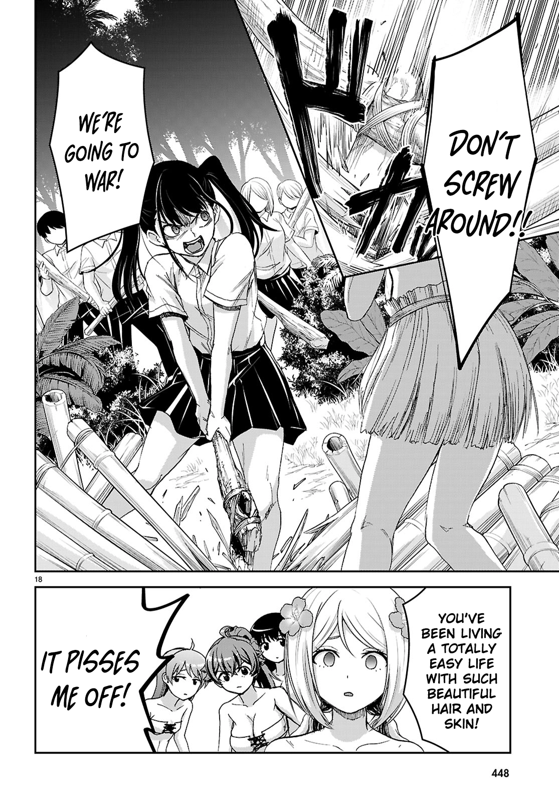 Isekai Yurutto Survival Seikatsu: Gakkou no Minna to Isekai no Mujintou ni Tenishitakedo Ore Dake Rakushou desu Chapter 47 page 21 - 
