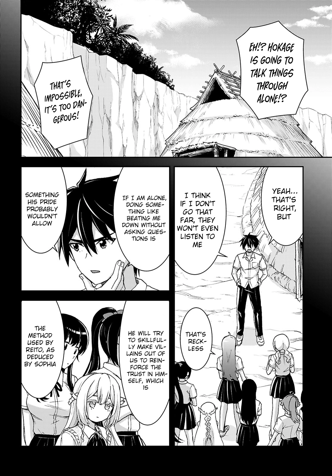 Isekai Yurutto Survival Seikatsu: Gakkou no Minna to Isekai no Mujintou ni Tenishitakedo Ore Dake Rakushou desu Chapter 47 page 7 - 