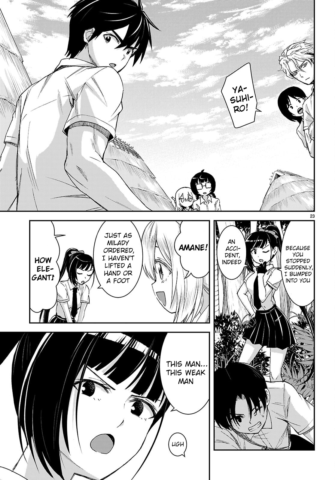 Isekai Yurutto Survival Seikatsu: Gakkou no Minna to Isekai no Mujintou ni Tenishitakedo Ore Dake Rakushou desu Chapter 48 page 24 - 