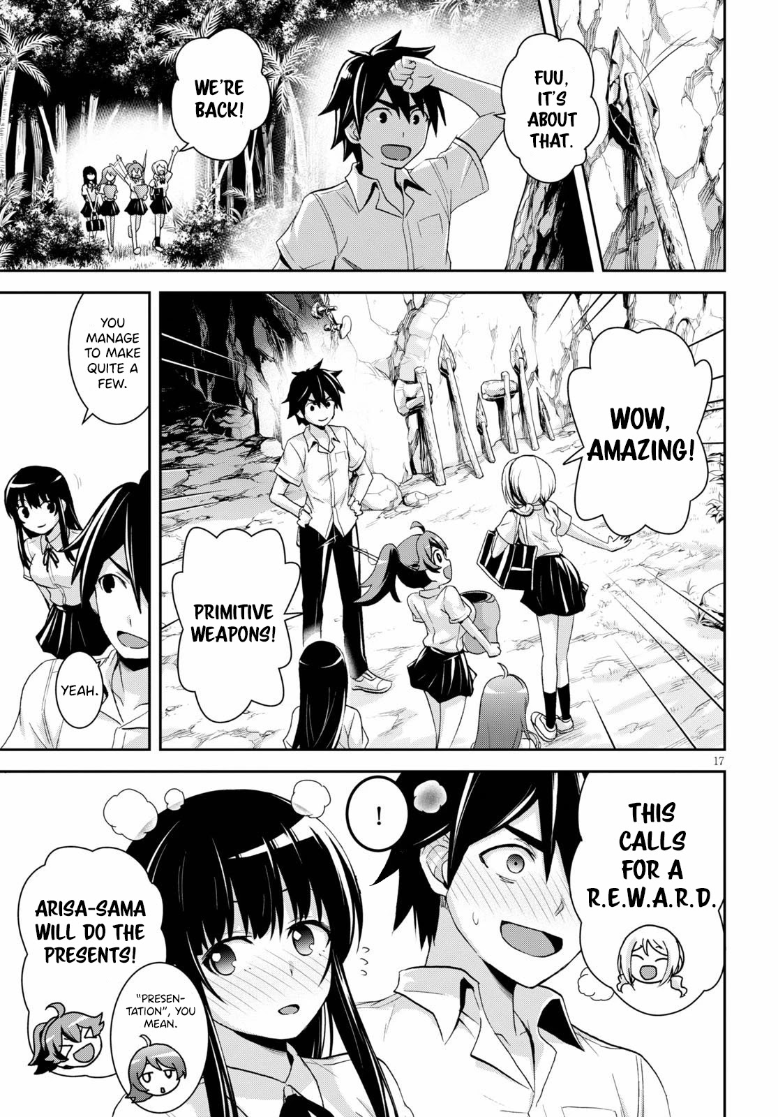 Isekai Yurutto Survival Seikatsu: Gakkou no Minna to Isekai no Mujintou ni Tenishitakedo Ore Dake Rakushou desu Chapter 5 page 18 - 