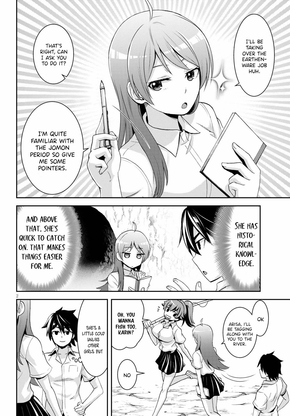 Isekai Yurutto Survival Seikatsu: Gakkou no Minna to Isekai no Mujintou ni Tenishitakedo Ore Dake Rakushou desu Chapter 5 page 3 - 